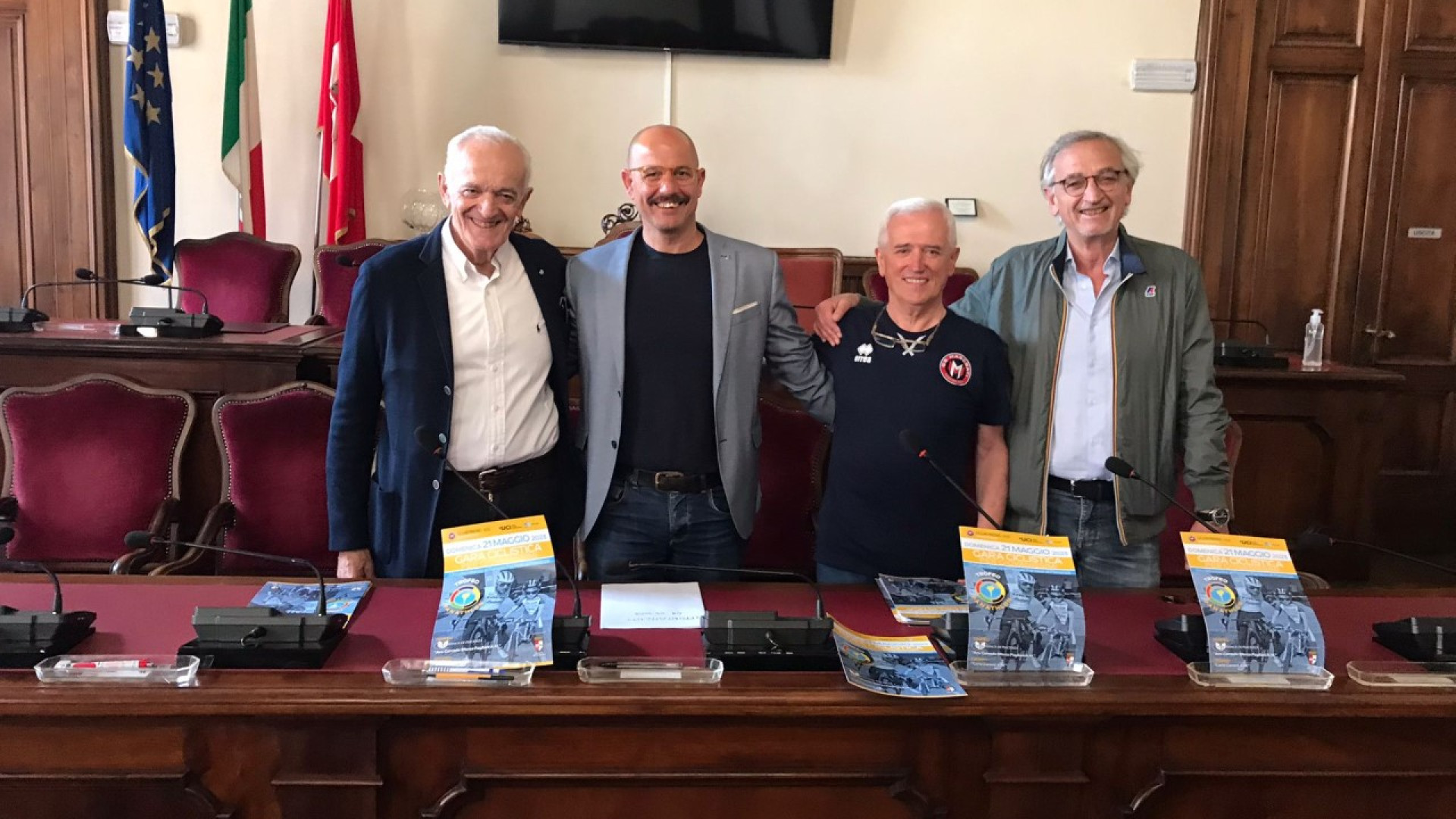 Il 21 maggio a Palazzo Farnese il 1° trofeo Panathlon per giovani ciclisti