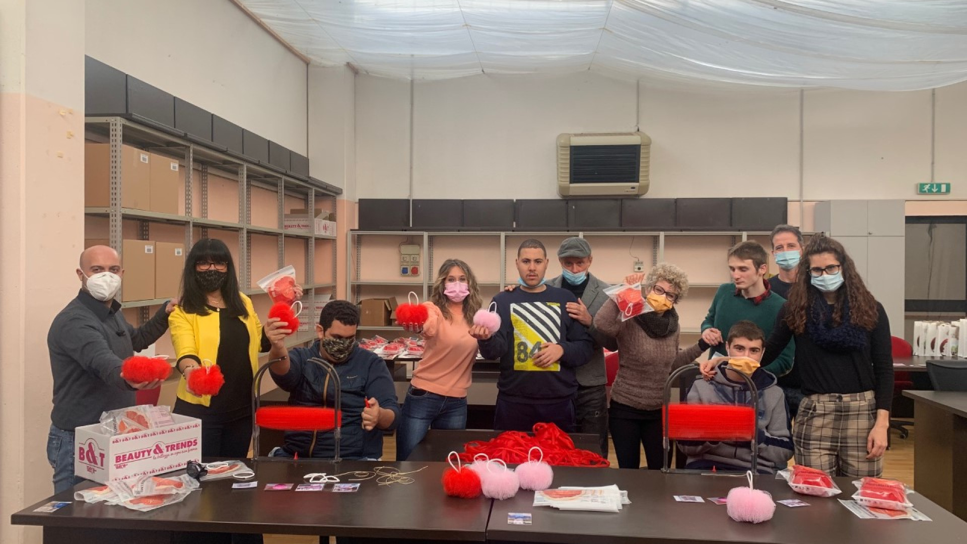 Le spugne della speranza per far lavorare i ragazzi autistici