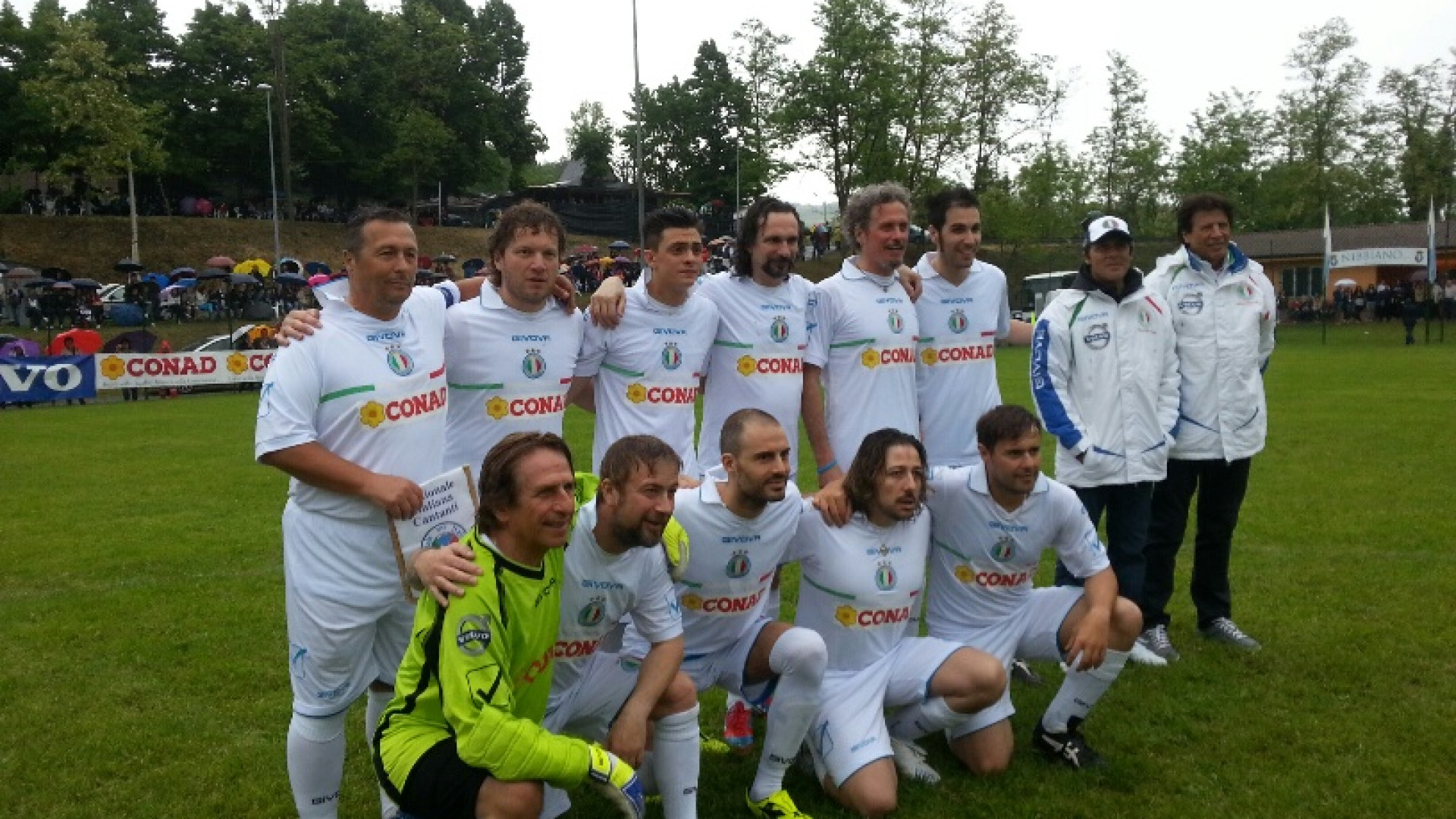 Nibbiano: Nazionale cantanti - Valtidone solidarietà 6-5
