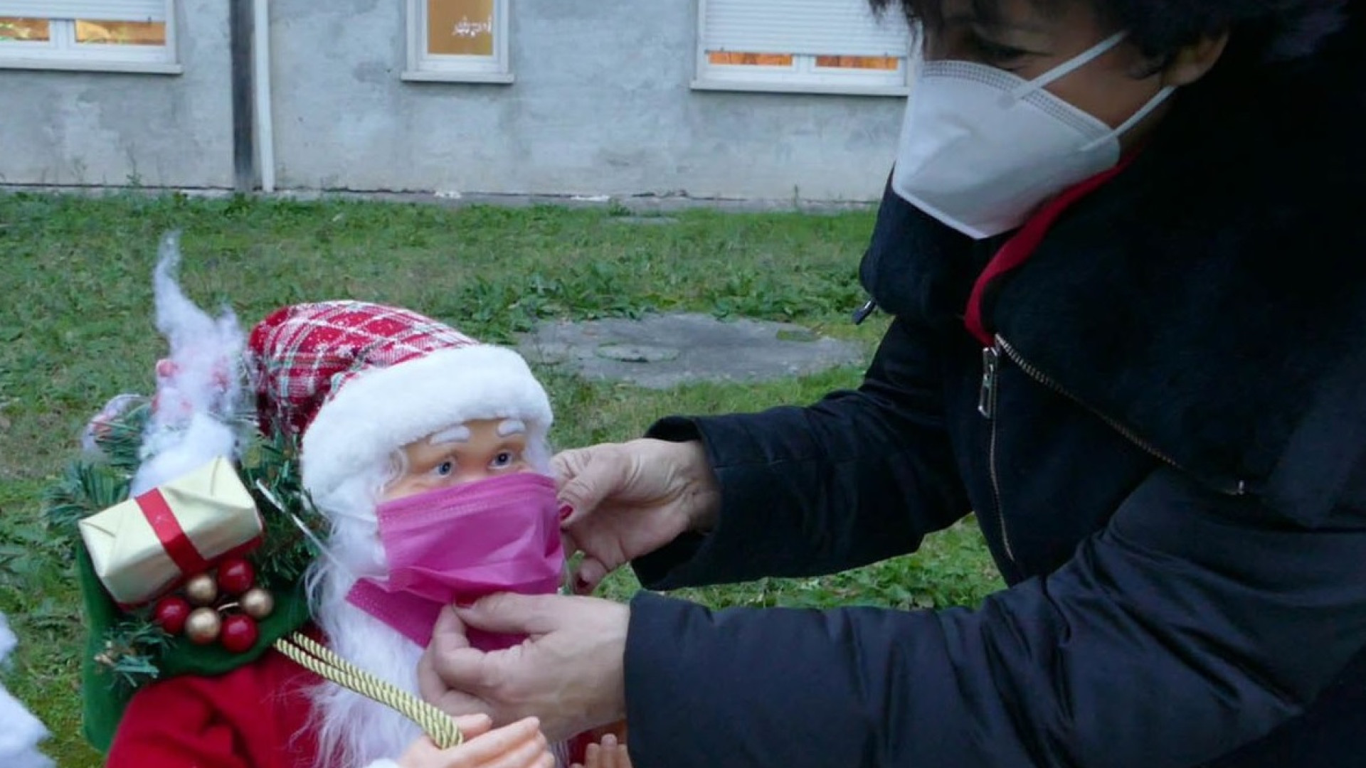 Un piccolo villaggio di Natale per gli ospiti dell'ex Andreoli