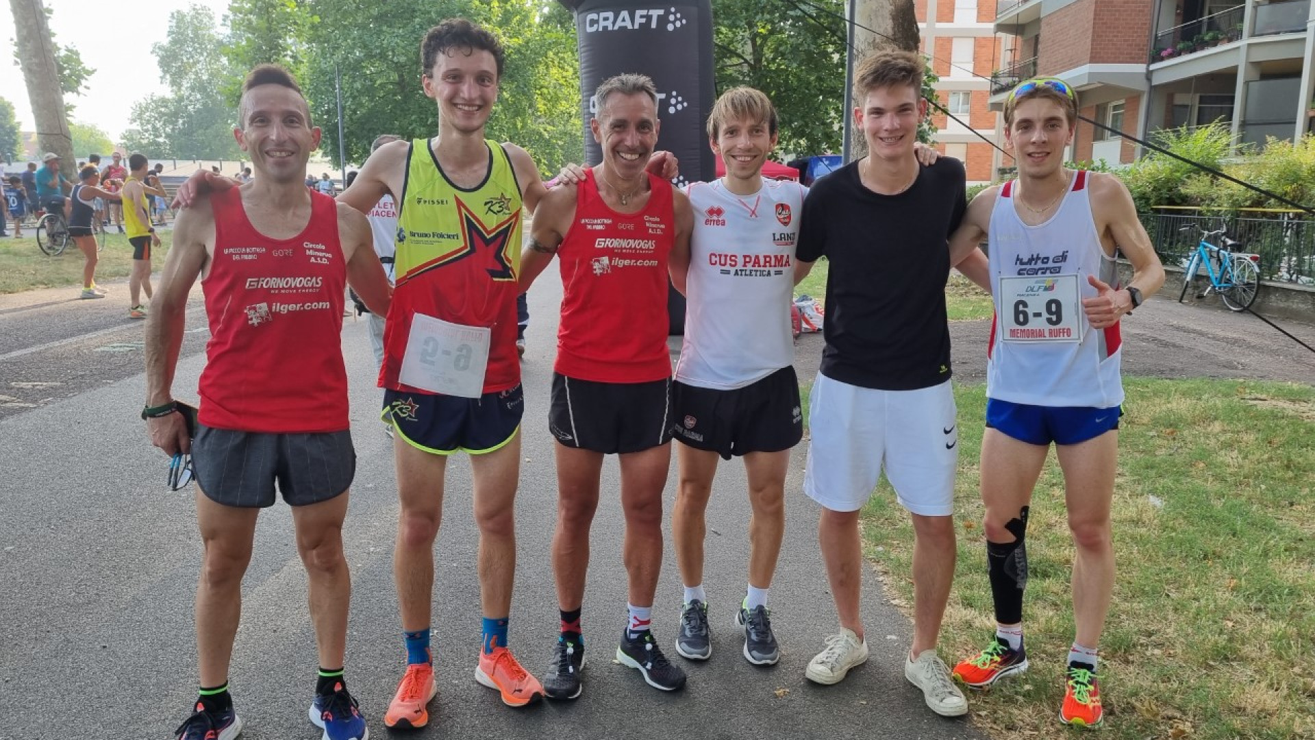 E' tornato il Memorial Ruffo: oltre 200 corridori hanno animato il Pubblico Passeggio