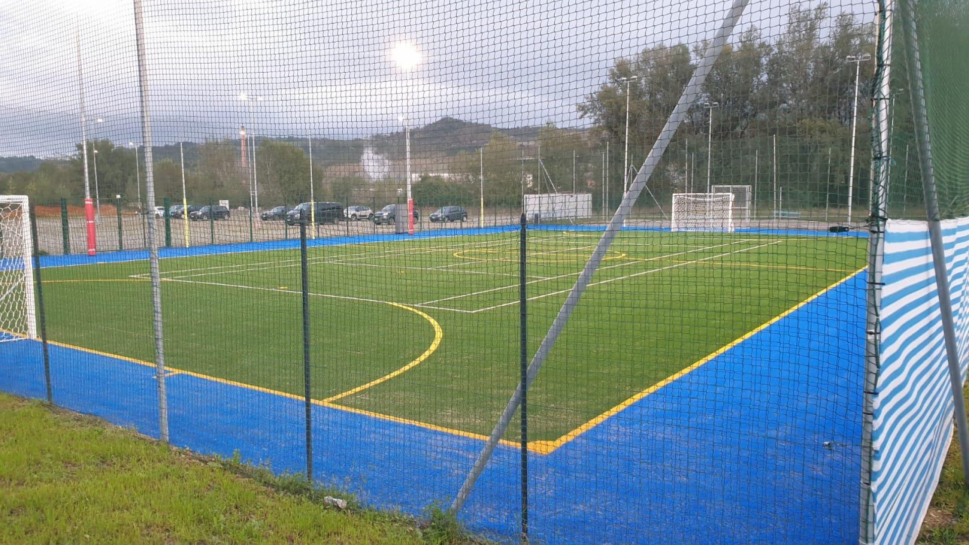 Lugagnano, pronti i nuovi campi da tennis e calcetto: "Crescita nello sport"