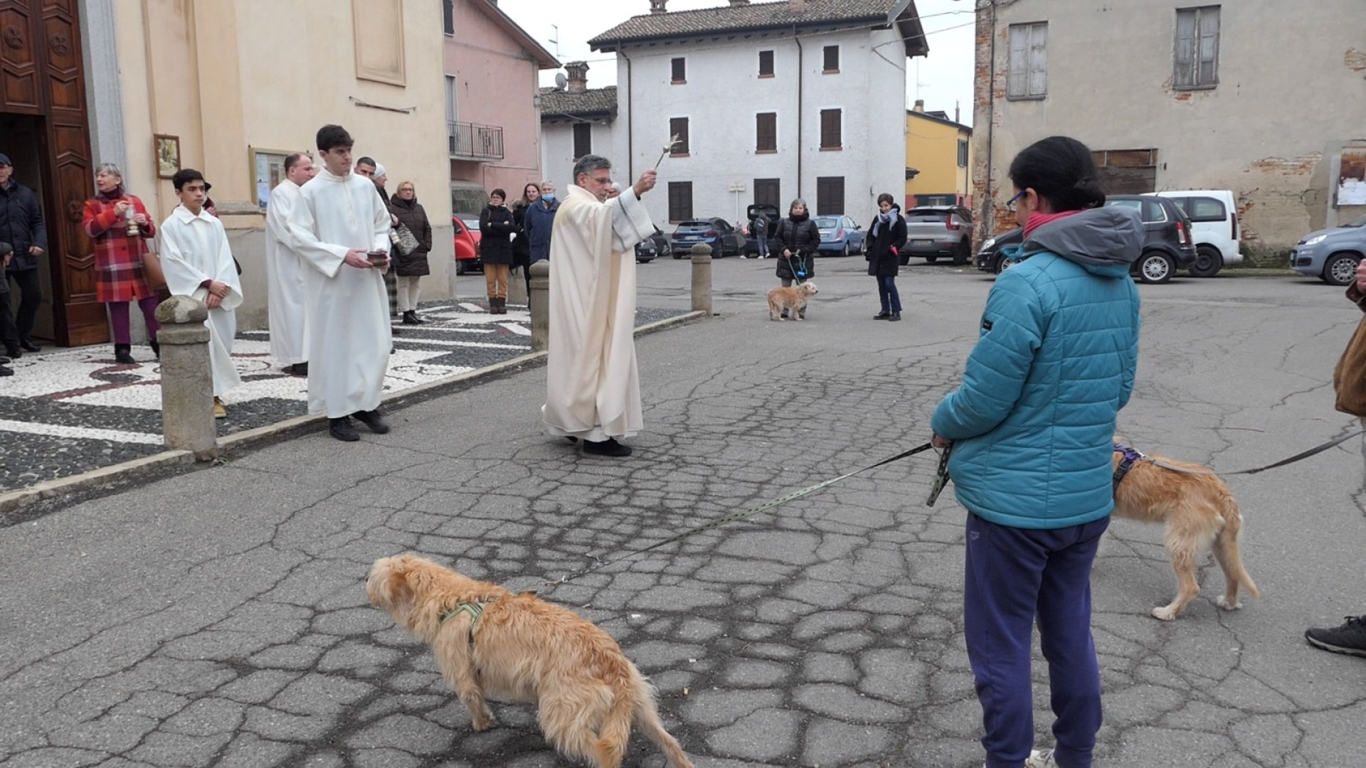 Fontana Pradosa e Rio Torto, la benedizione degli animali per la festa di Sant'Antonio