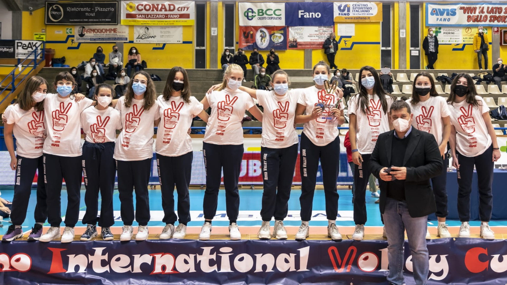 River Volley 2001: brillante successo alla Fano International Volley Cup