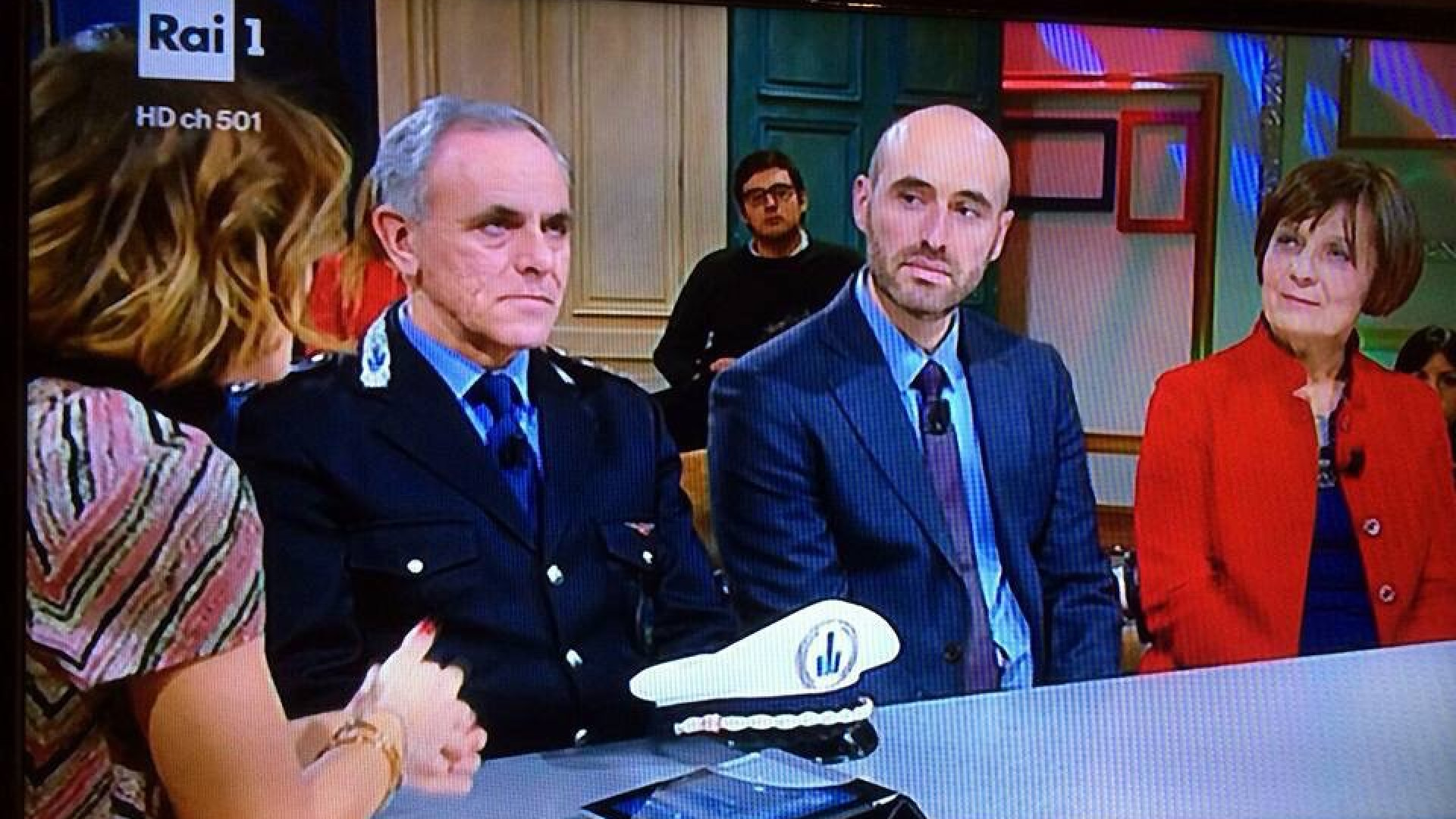 Gruppi di vicinato e prevenzione, puntatina a Rai Uno per il comandante Giovannini