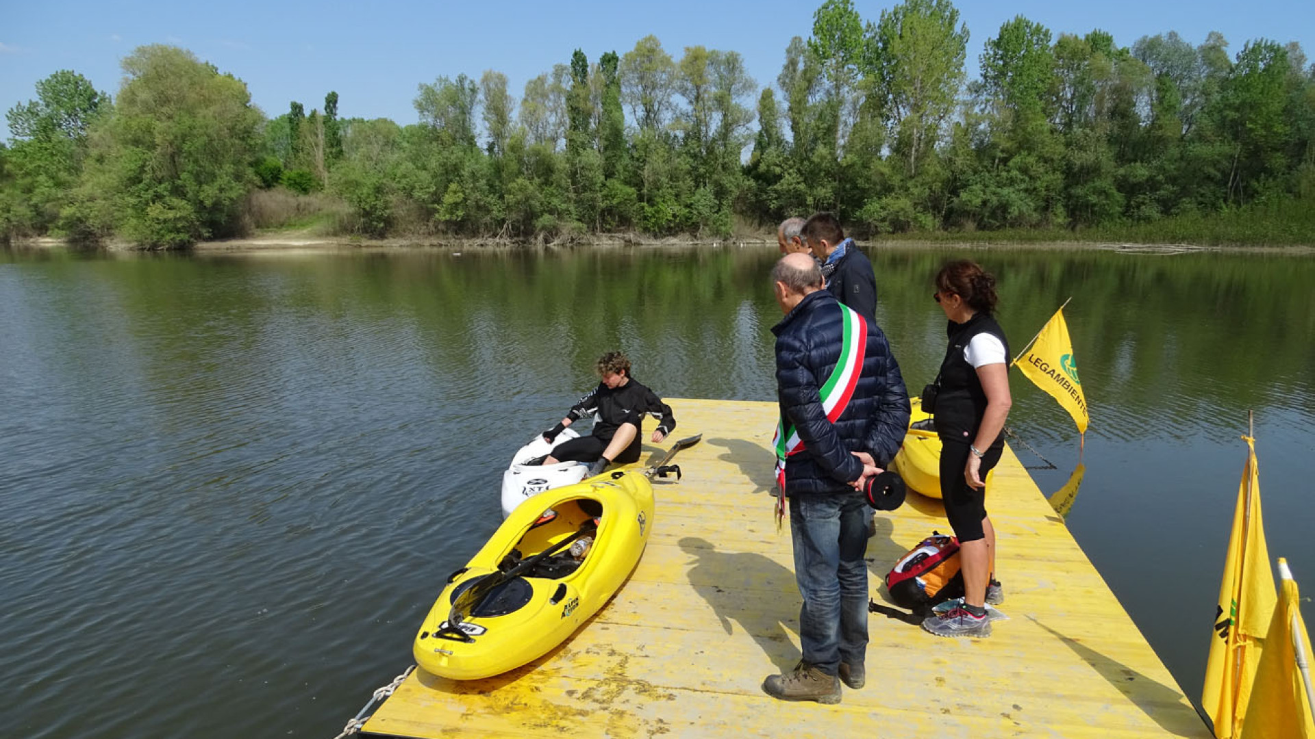 Nasce il primo tratto sperimentale del Parco Fluviale del Po