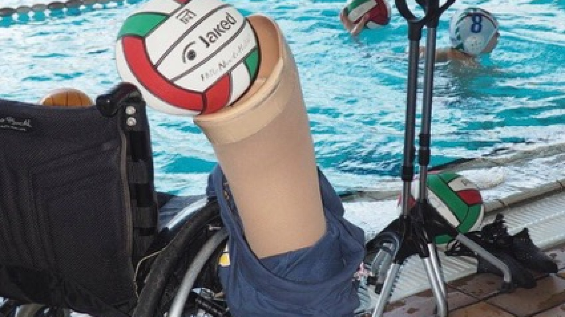 Cinque squadre coinvolte alla Raffalda per il primo torneo di pallanuoto paralimpica