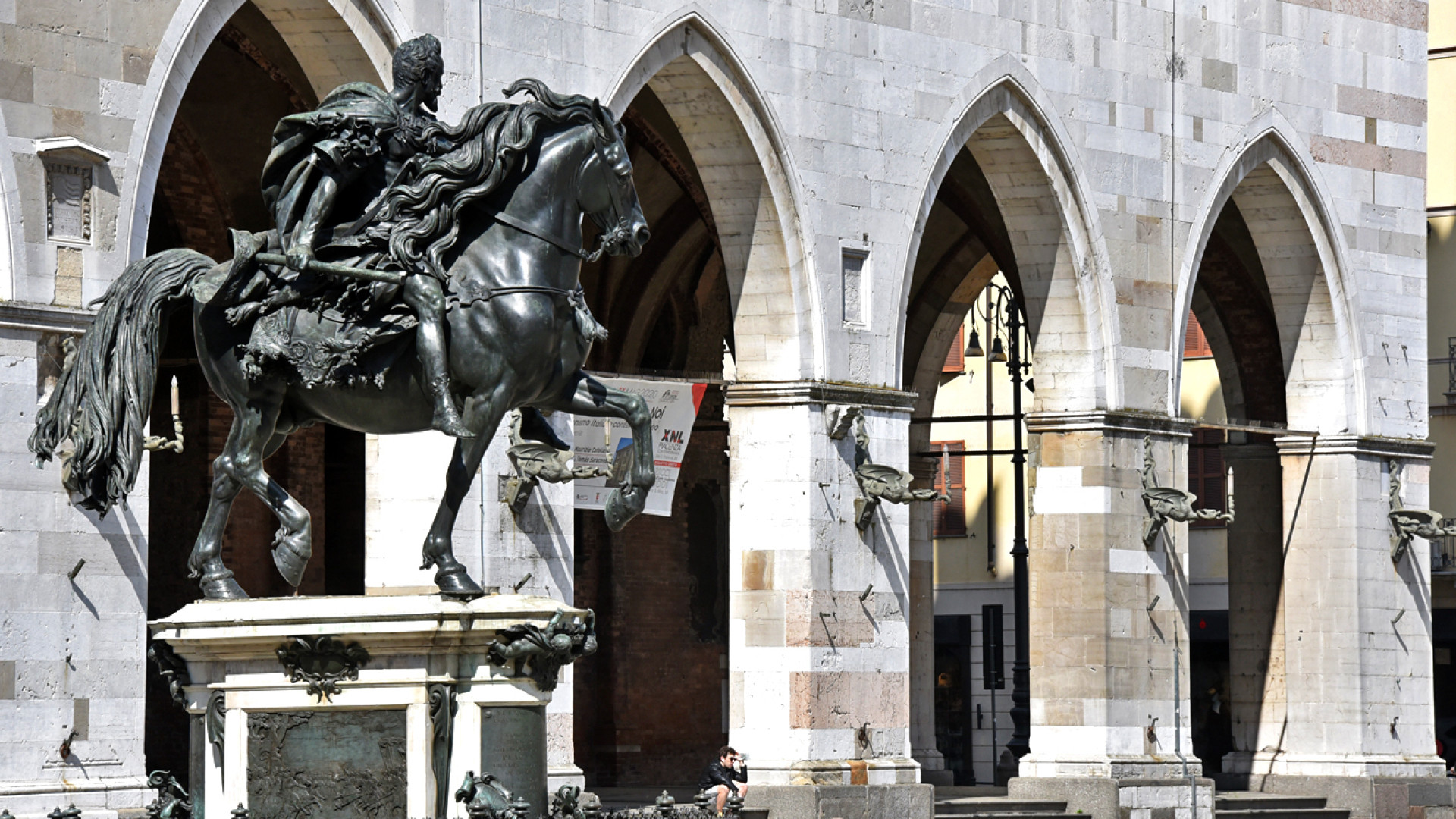 "Paladino Piacenza": l'opera in piazza Cavalli dal 10 ottobre