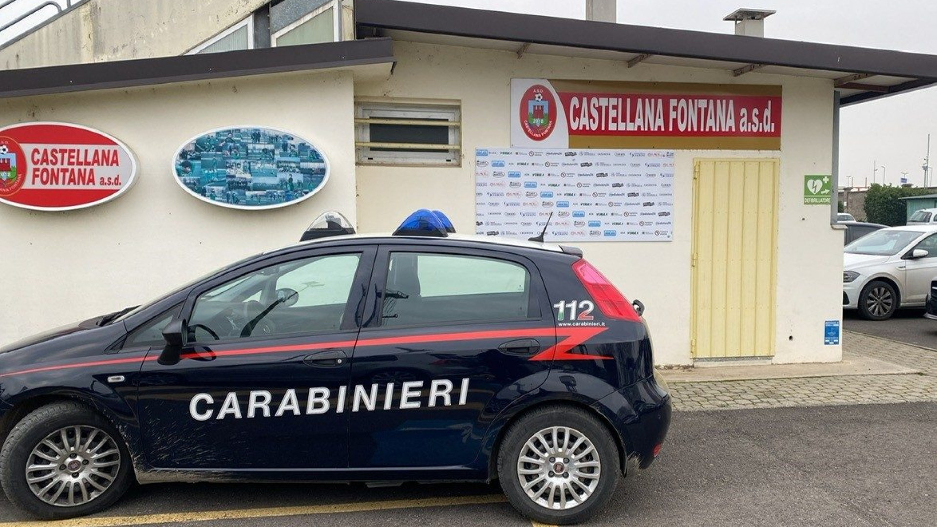 CastellanaFontana-Cittadella sospesa all'intervallo. L'arbitro chiama i carabinieri