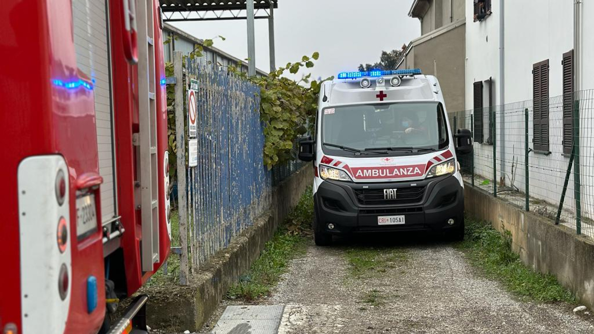 Calendasco, bracieri in casa: famiglia portata in ospedale. Ipotesi monossido