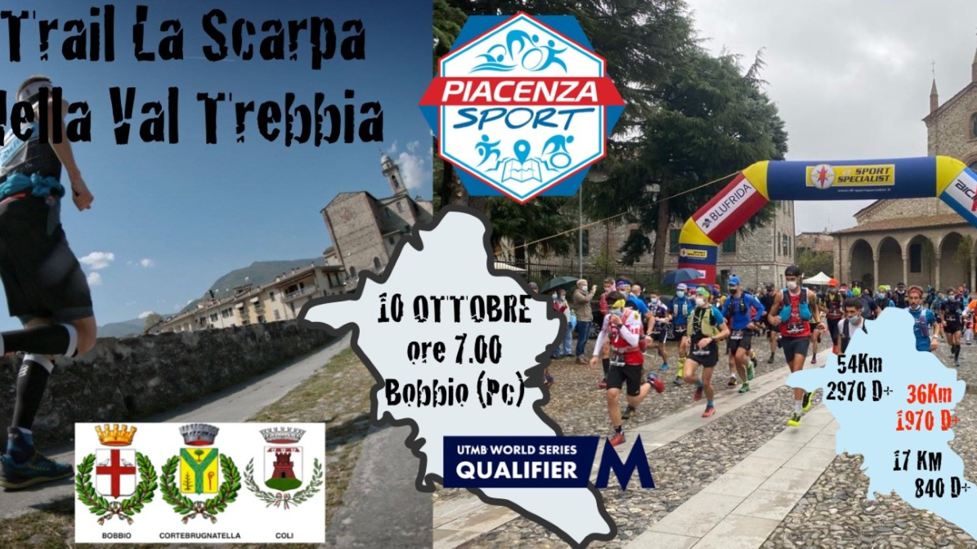 Corsa in montagna, il 10 ottobre torna il trail "La Scarpa della Val Trebbia"