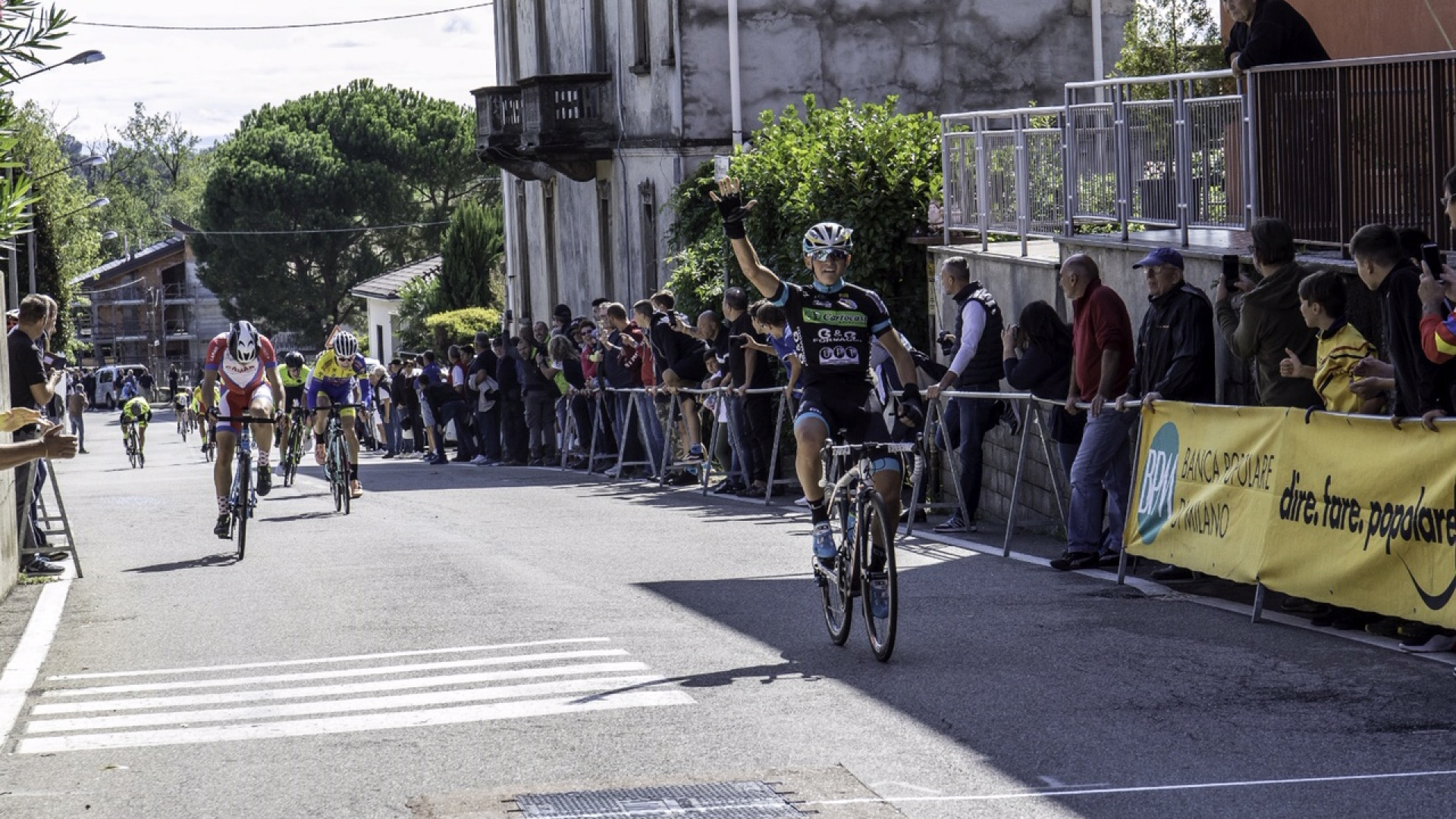 Quinta vittoria stagionale per il giovane Nicola Rossi, del Veloclub Pontenure