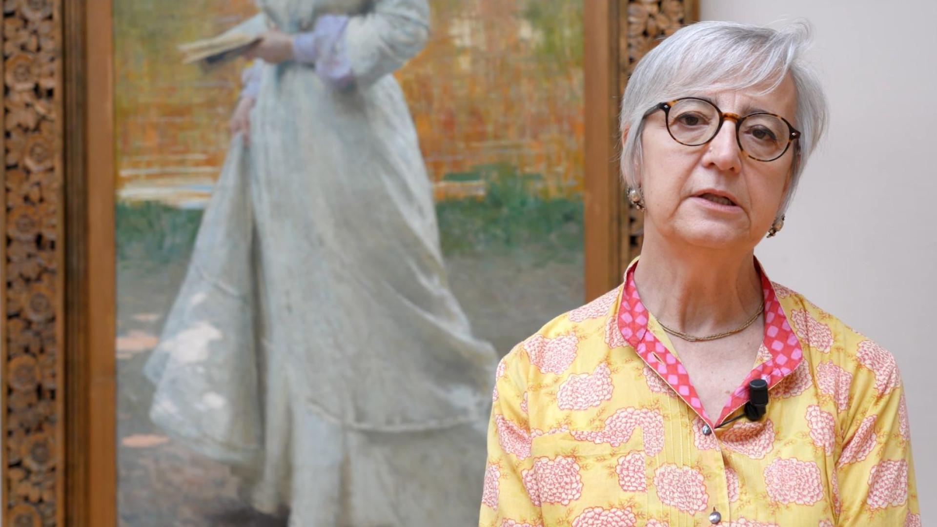 Pillole d'Arte, Lucia Pini presenta “Ritratto all’aria aperta” di Giacomo Grosso