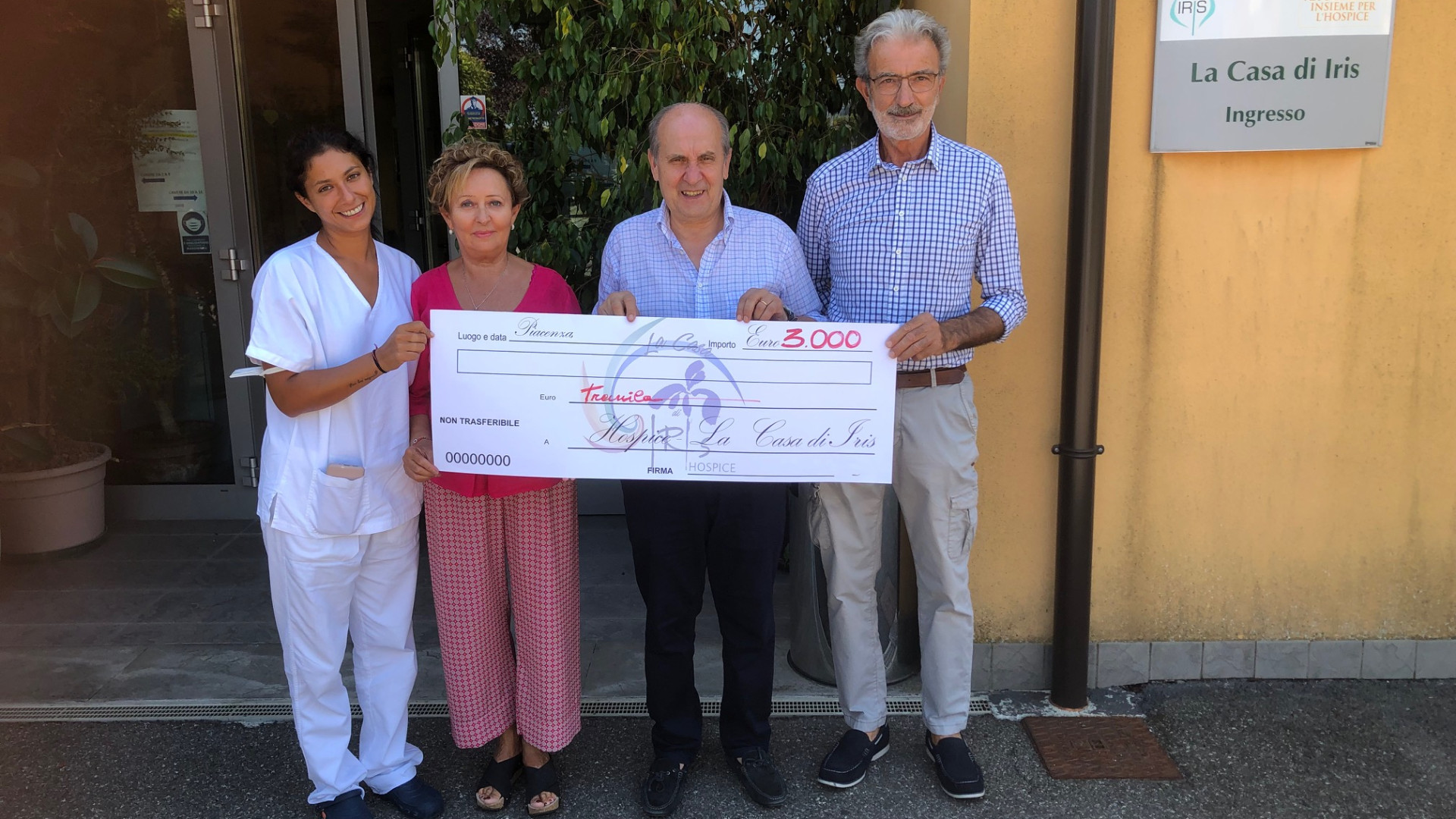 In ricordo di Sonia e Daniele: alla Casa di Iris i 3mila euro della raccolta di Garage Italia