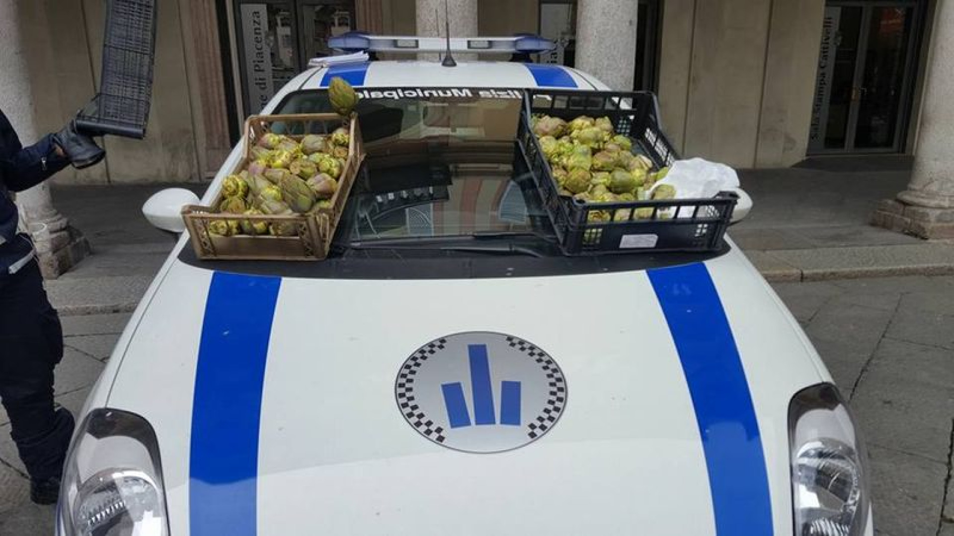 Controlli sul mercato: sequestrati 100 carciofi a venditore abusivo