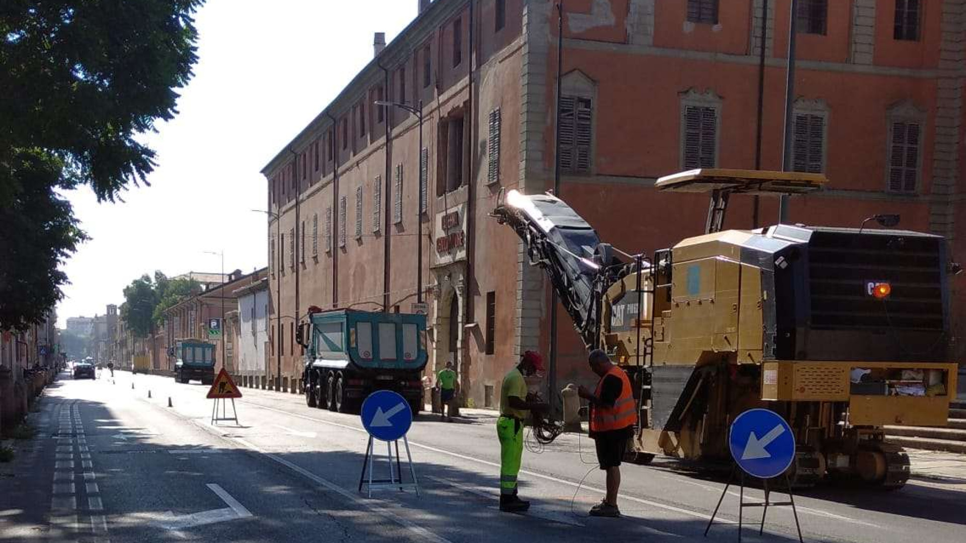 Al via la riqualificazione dello Stradone Farnese. Modifiche alla viabilità