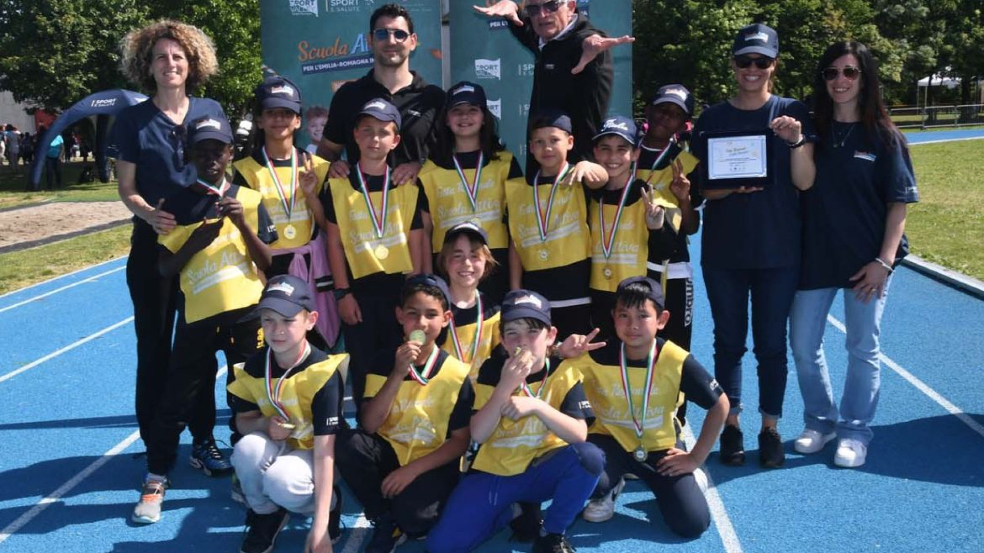 Attività motoria e inclusione, gli studenti di Pianello sul podio di Scuola Attiva Kids