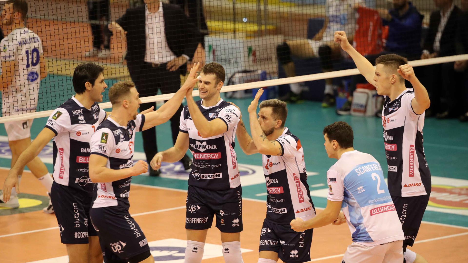 Volley, il 2020 della Gas Sales inizia con la vittoria contro Monza 4-1