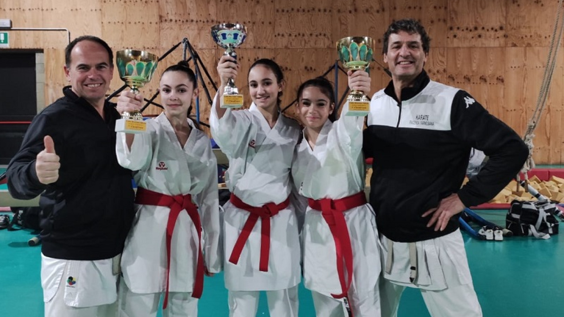 Il Karate Piacenza Farnesiana conquista tre medaglie d'oro al Trofeo Bresciano Fijlkam