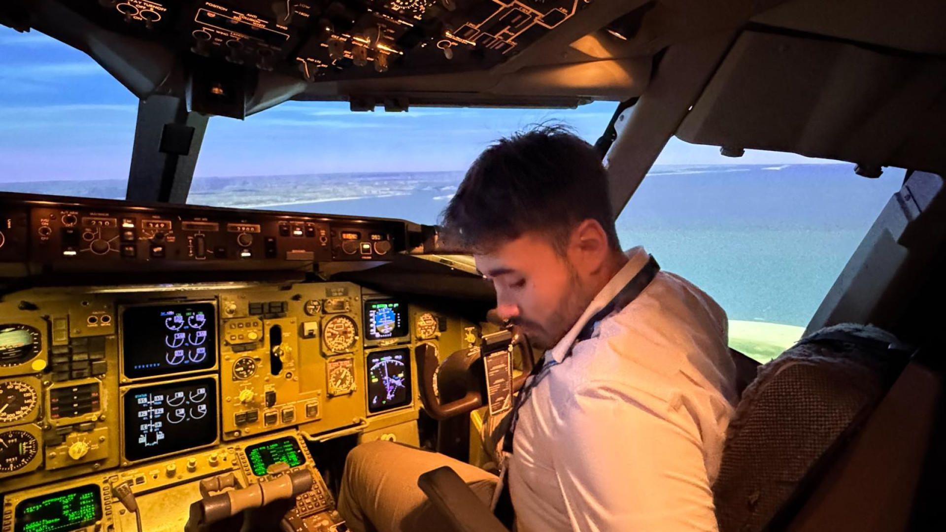 Un sogno che si avvera: il 22enne Nao Bersani è pilota di Boeing 767