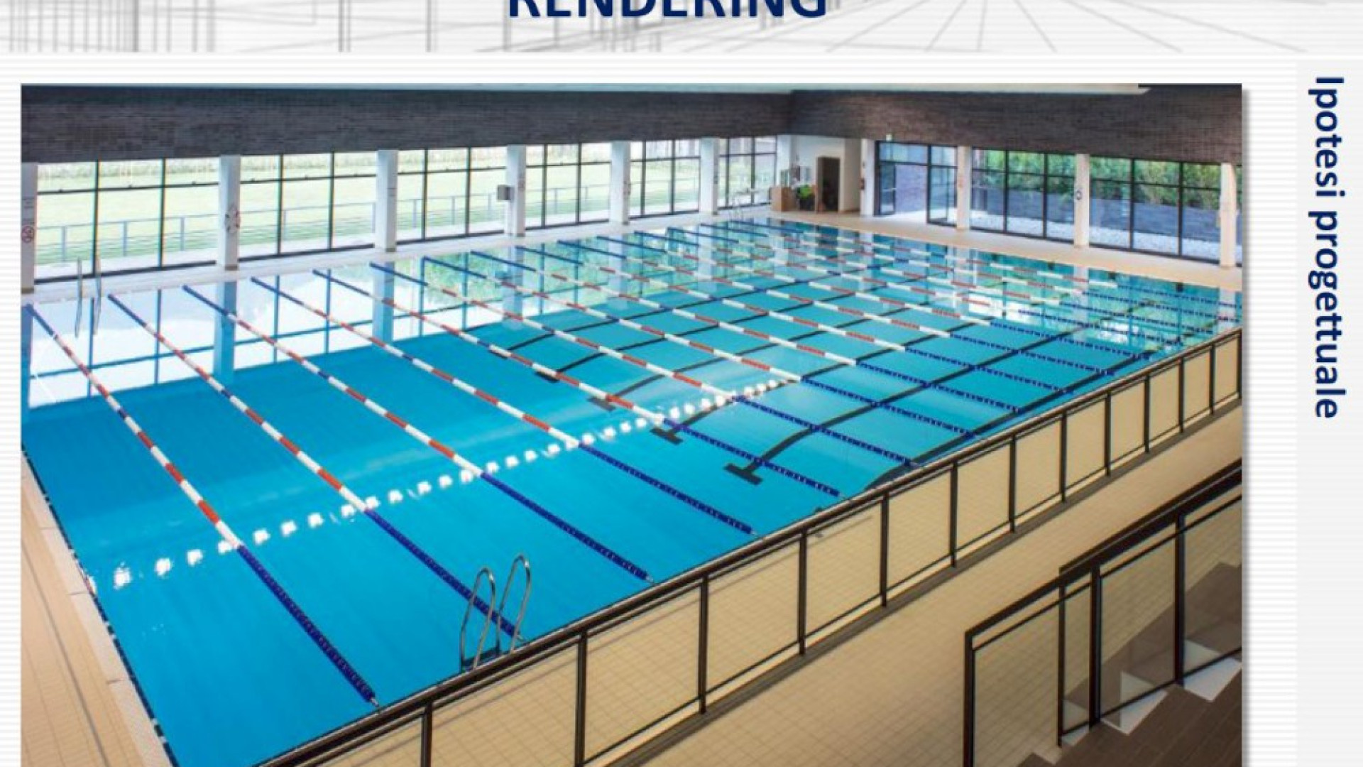 Nuova piscina al Polisportivo, progetto verso lo stop