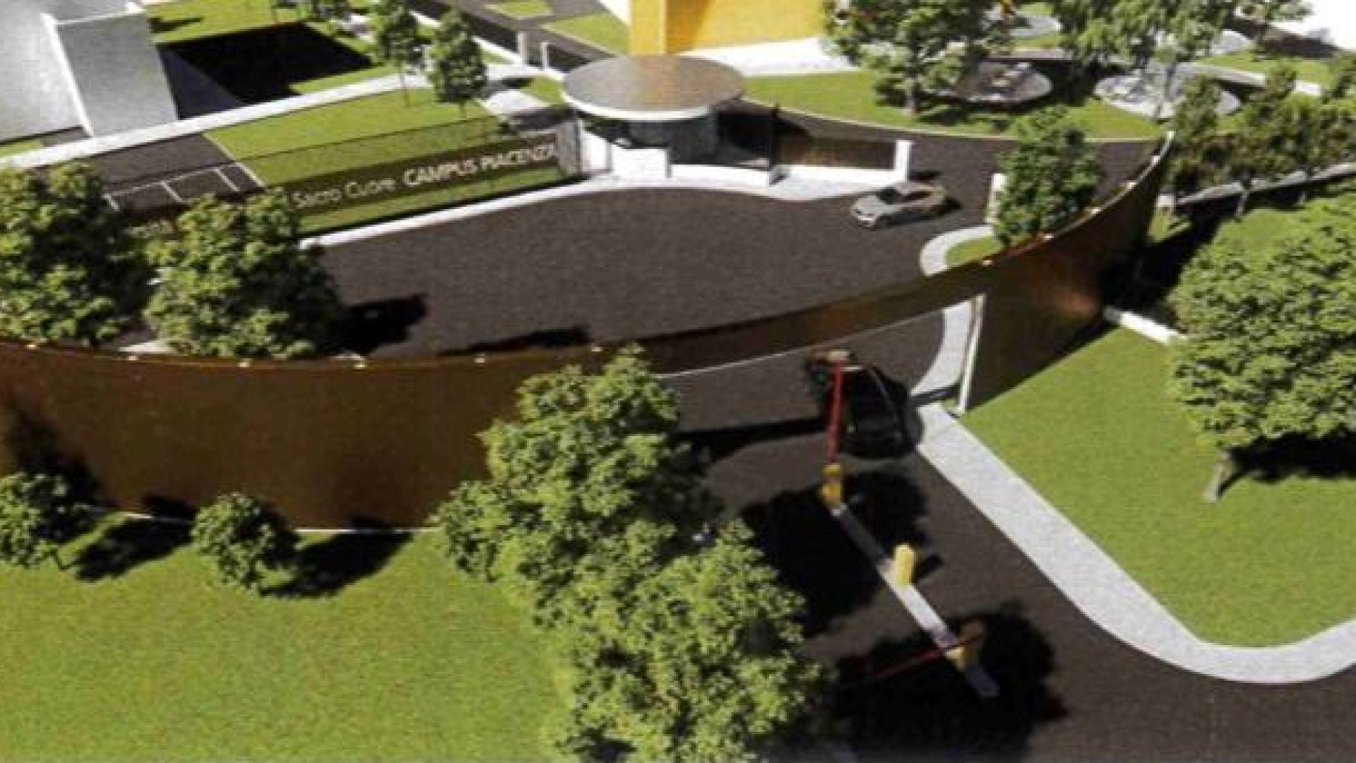 Aree studio e nuovo accesso: "Nel 2024 restyling della Cattolica dove c'era il caccia"