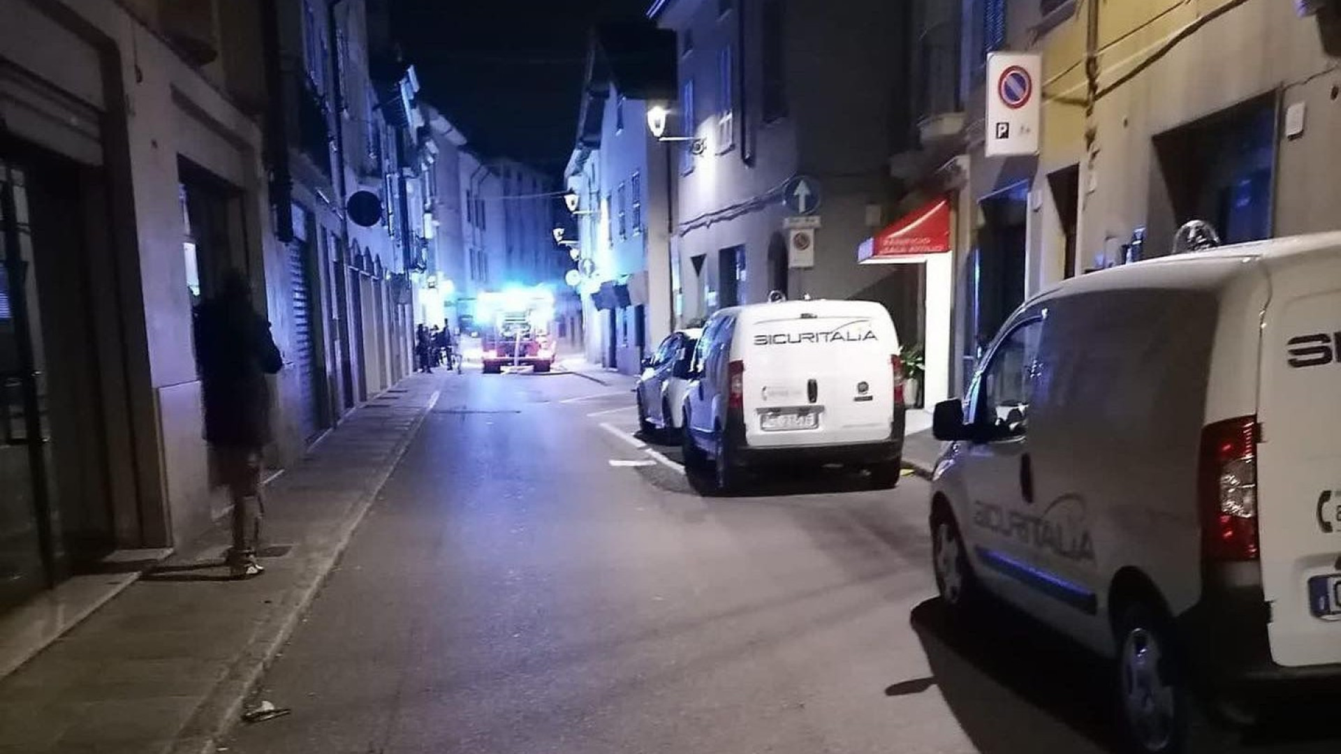 Fiorenzuola: incendio nella notte in un appartamento di via Sforza Pallavicino