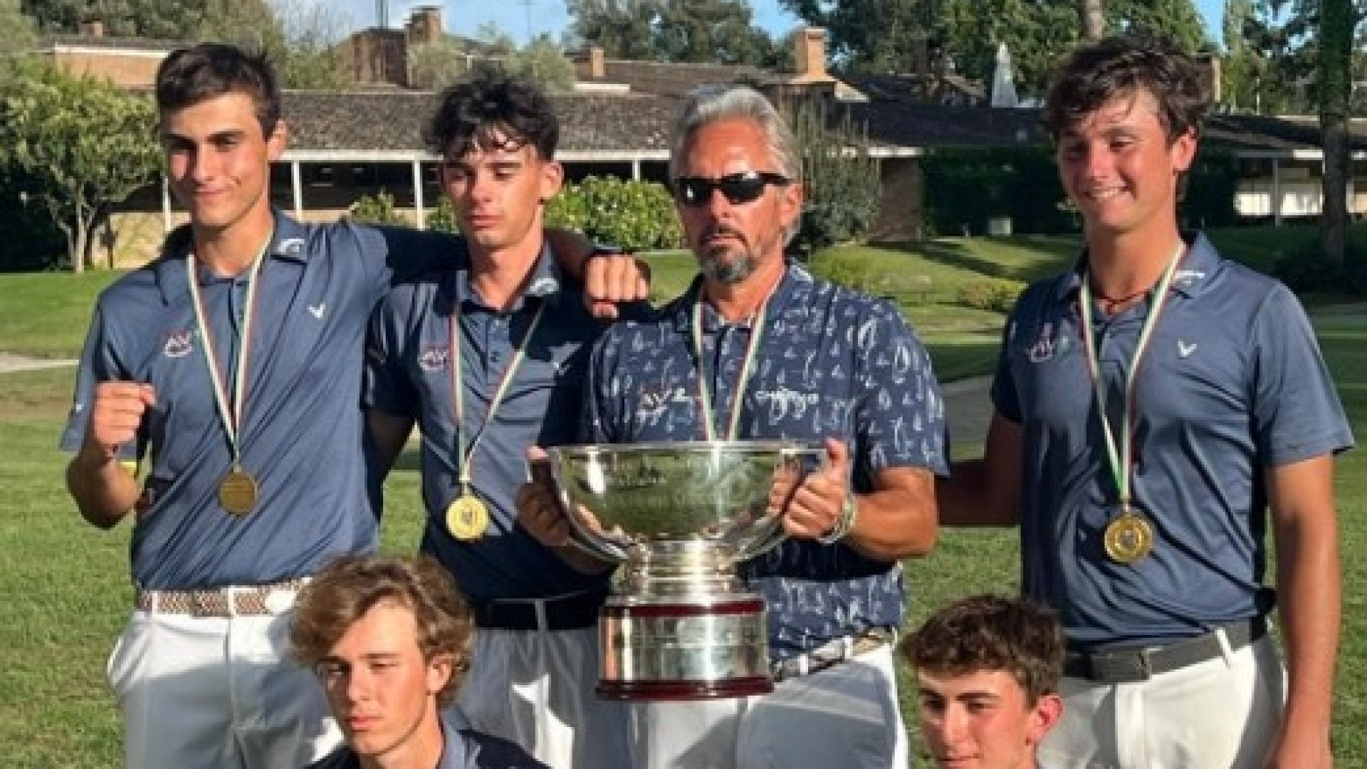 Golf, i ragazzi del Croara Country Club vincono il titolo nazionale a squadre