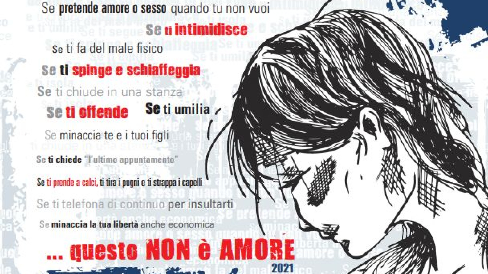"...Questo non è amore", la campagna di sensibilizzazione della polizia