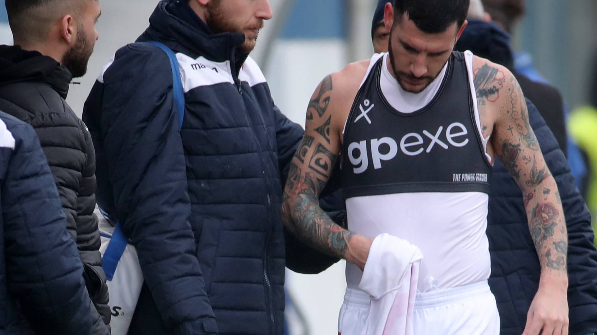 L'infortunio di Corradi è più serio del previsto. Si teme un lungo stop