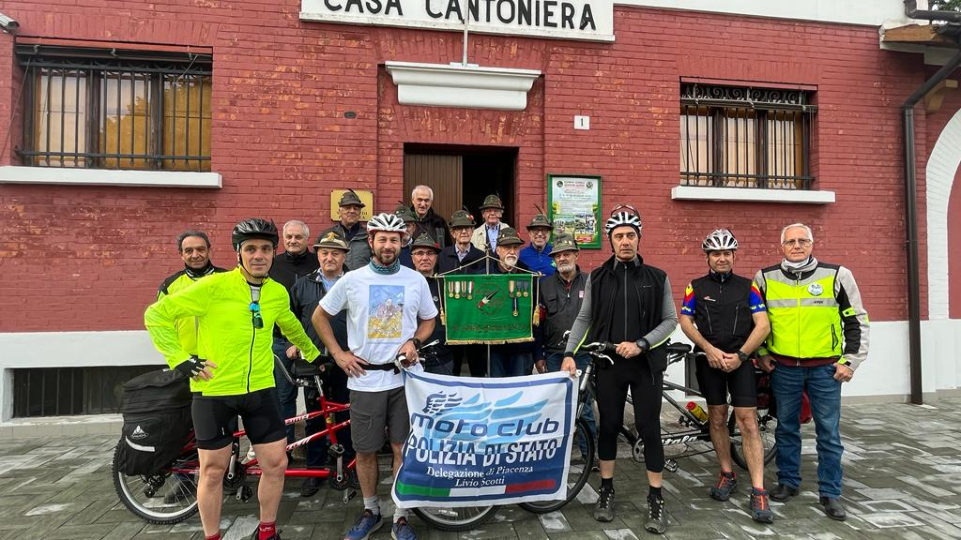 Alpini da Piacenza all'Adunata di Udine in tandem per la solidarietà