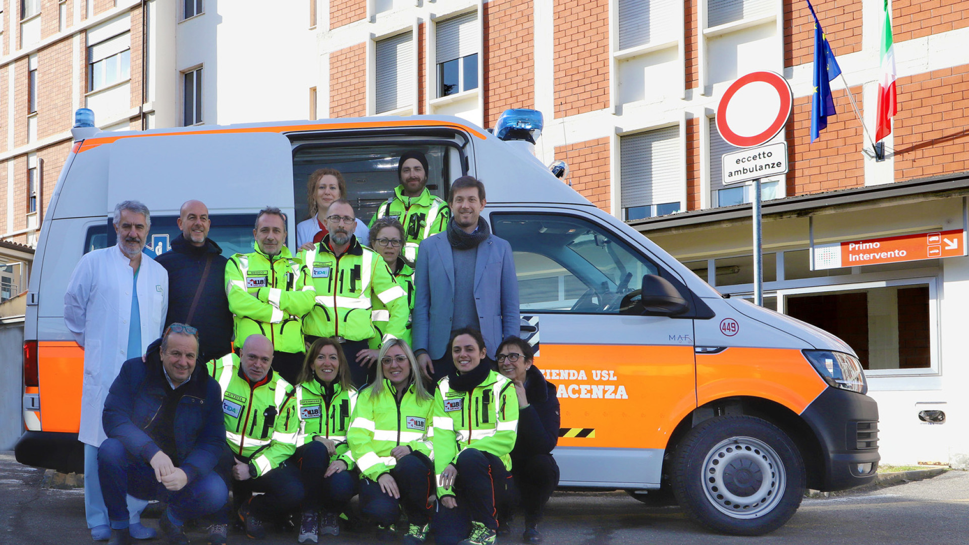 A Bobbio una nuova ambulanza. Nel 2019 gli interventi sono stati 953