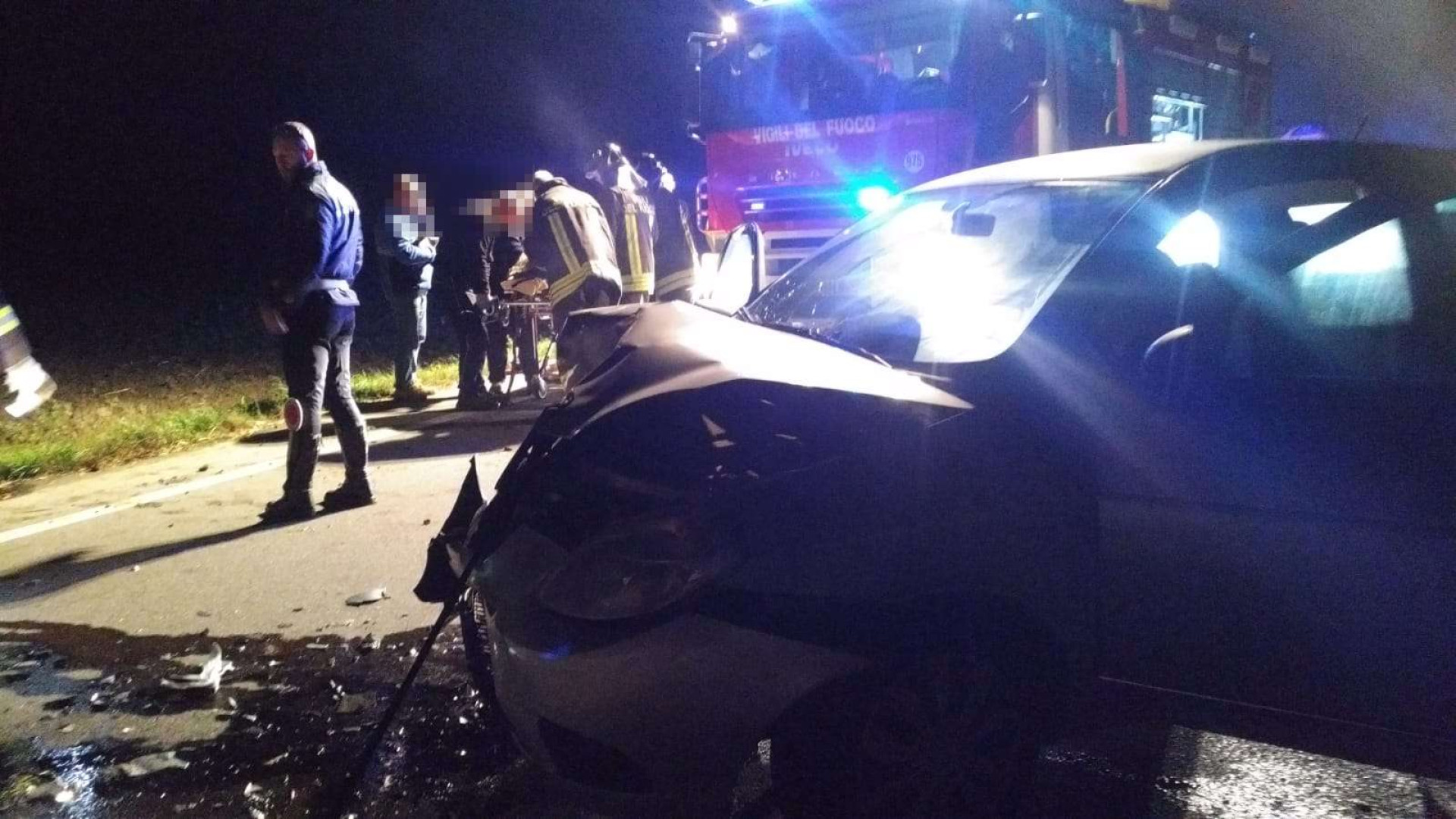 Frontale a Rottofreno, morta in ospedale una delle due donne rimaste ferite nello scontro