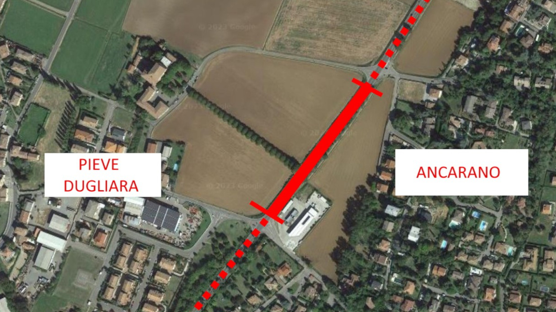 Sottopasso tra Ancarano e Pieve Dugliara, la Statale 45 chiuderà dal 2 al 5 gennaio