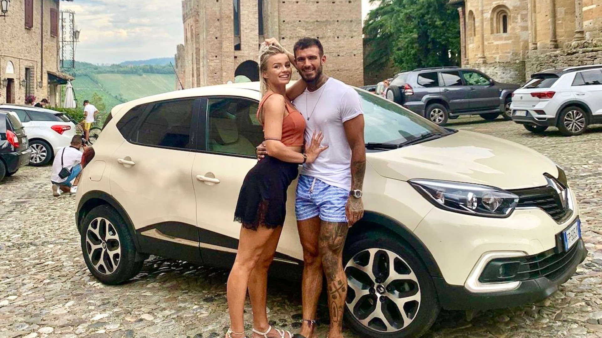 "Castell'Arquato, ideale per viverci". Parola di Mercedesz Henger e Lucas Peracchi