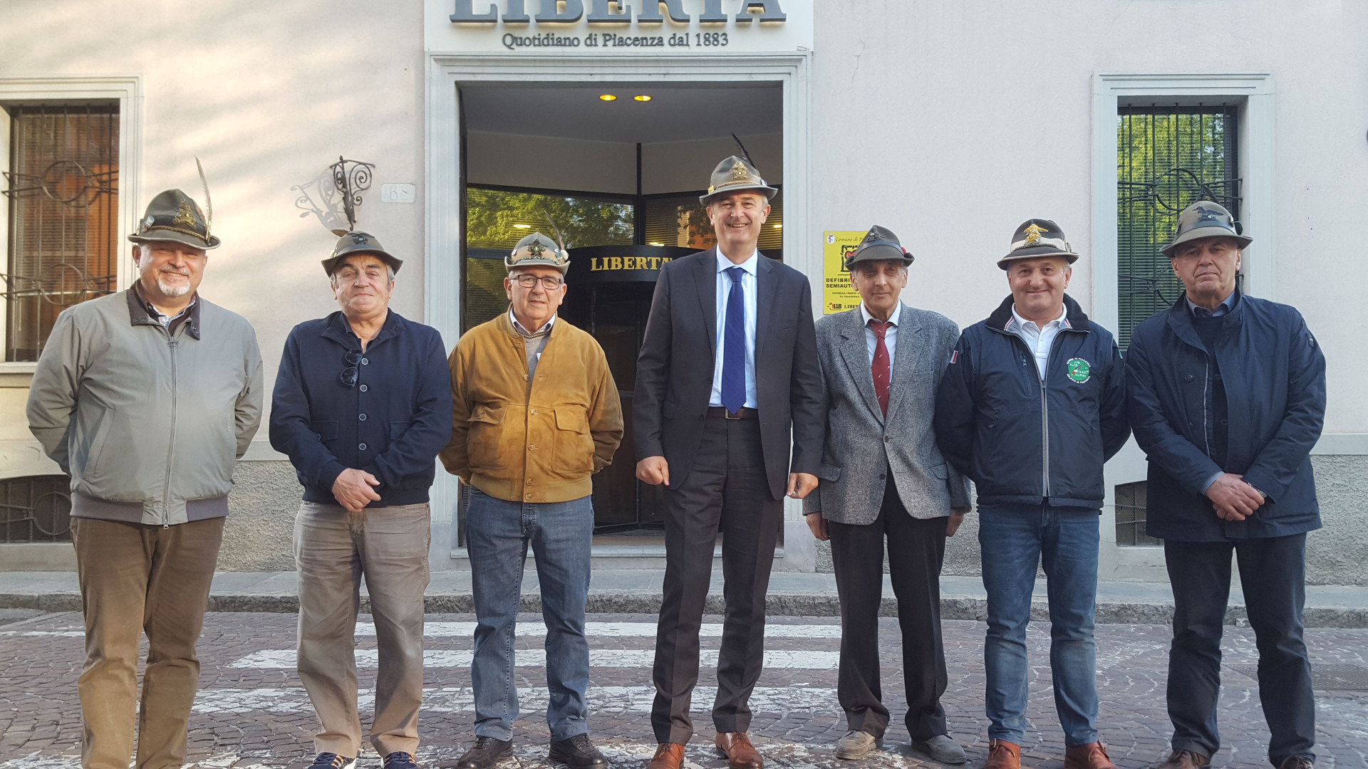 Duemila piacentini all'Adunata. Prove generali del Raduno di ottobre
