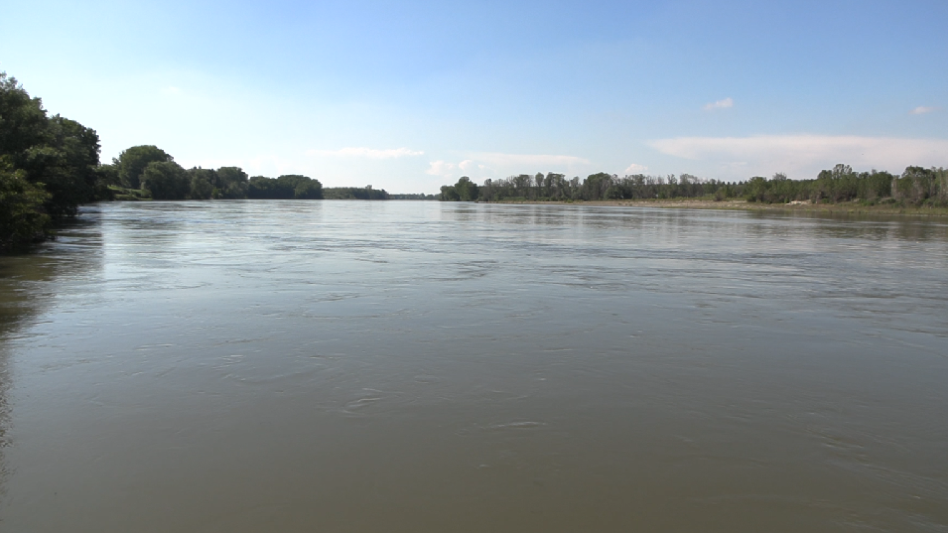 Fiume Po in stato di “magra” solo a Piacenza. Nel weekend temperature più basse