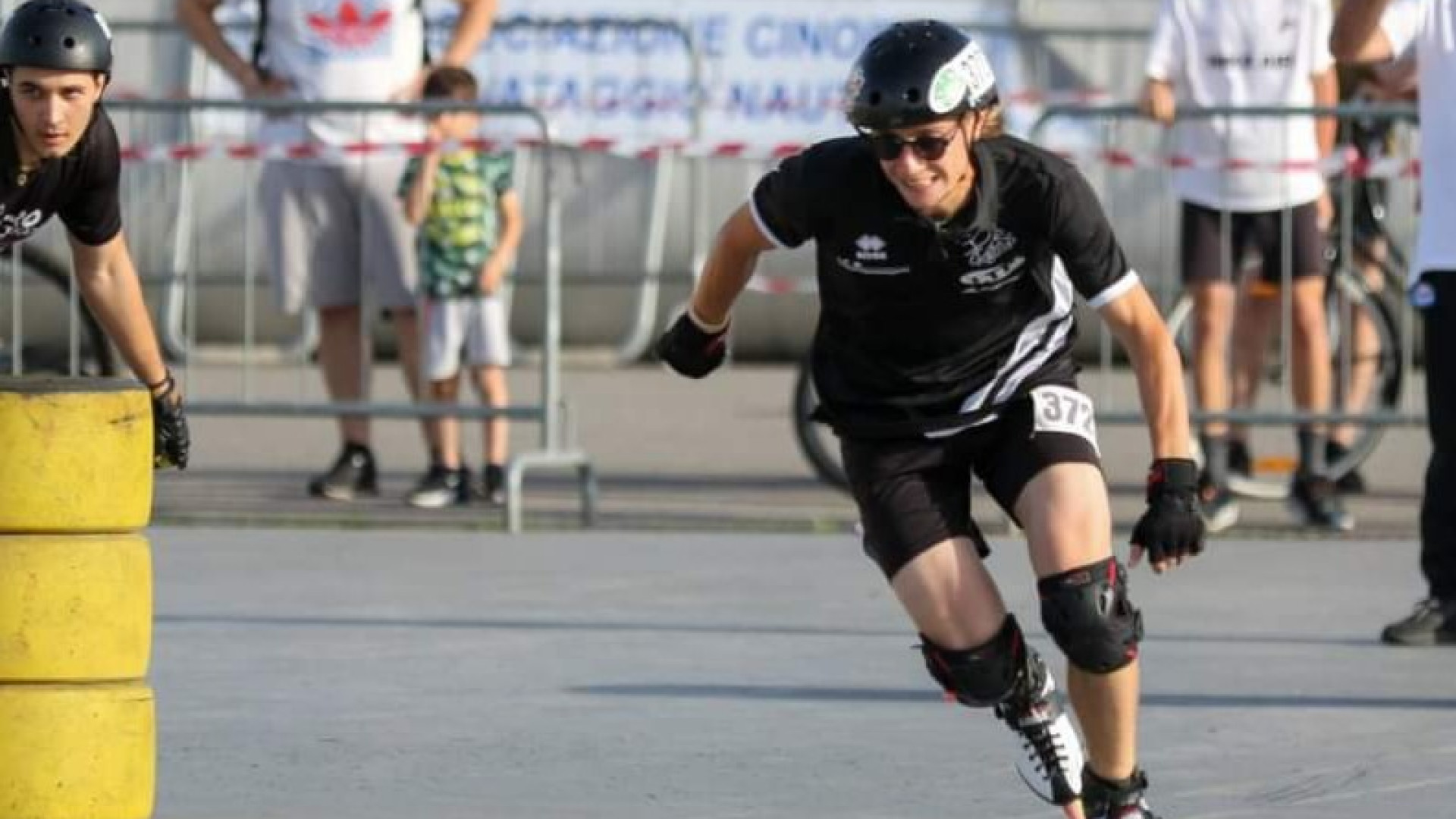 Piace Skaters, splendido terzo posto di Adrian Gumanita agli Italian Roller Games