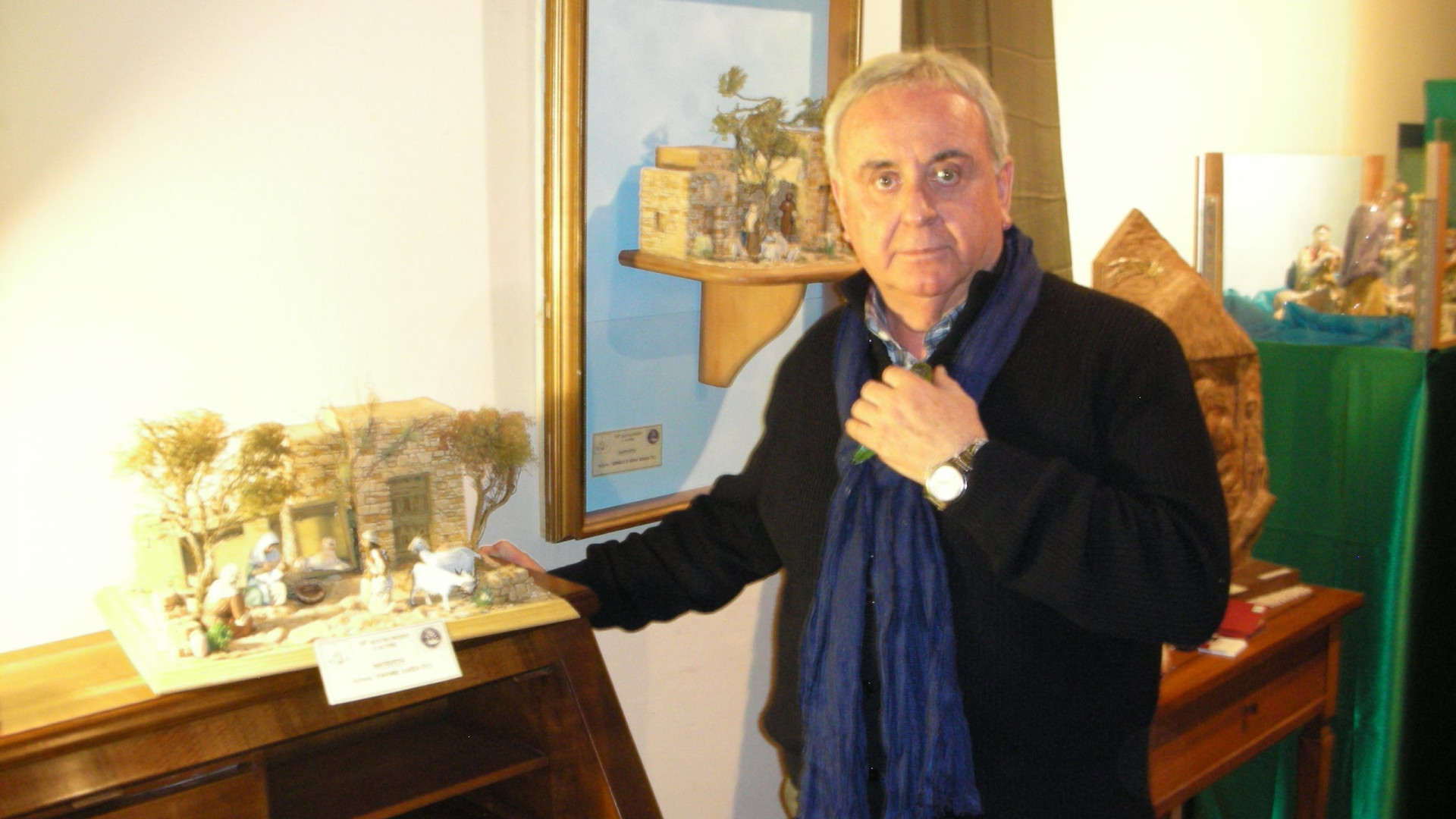 A pochi giorni dal Natale se ne è andato Sergio Rossi, anima dei presepisti