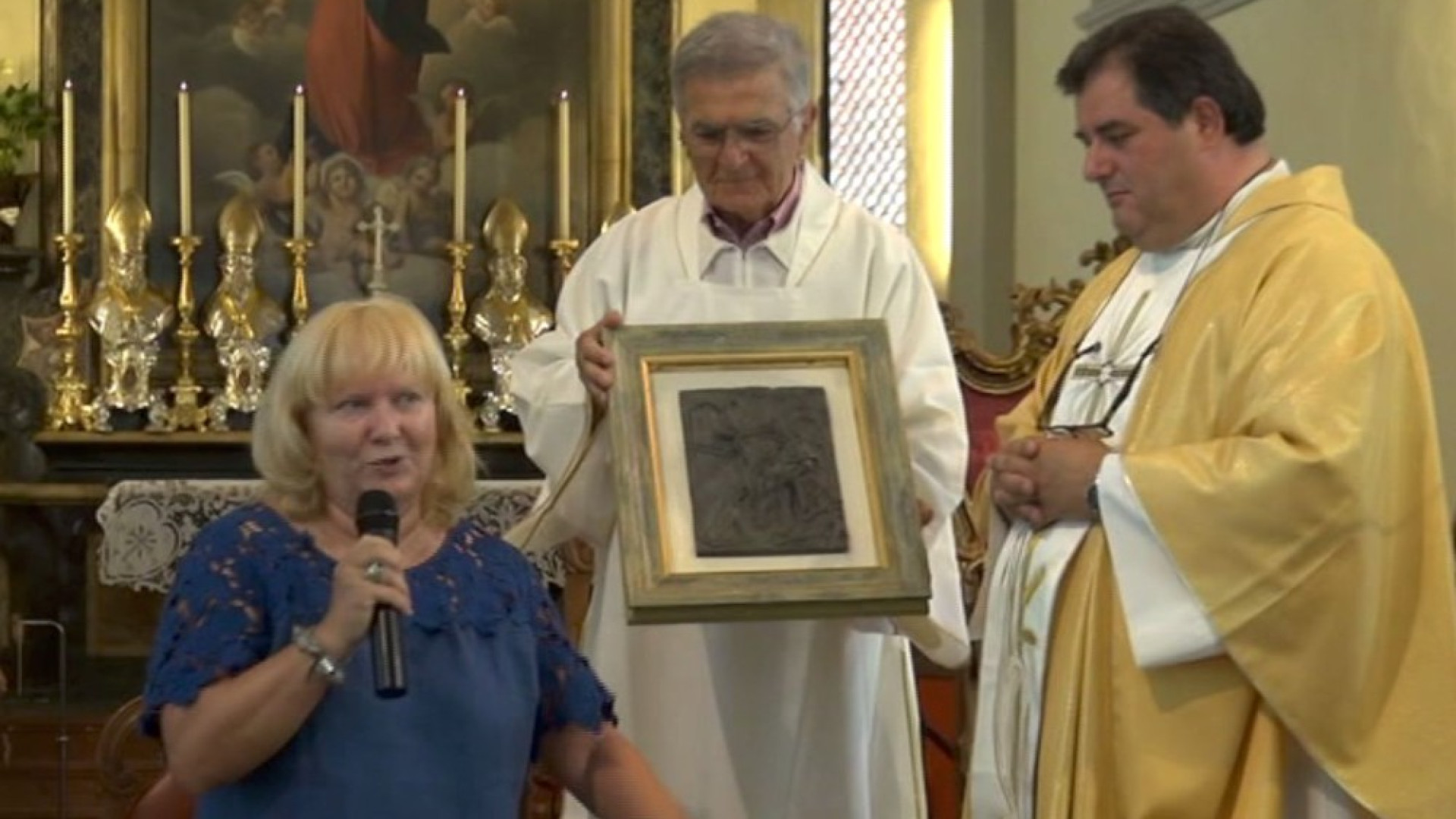 Sarmato, celebrato il patrono San Rocco. Premio ai volontari del centro pensionati