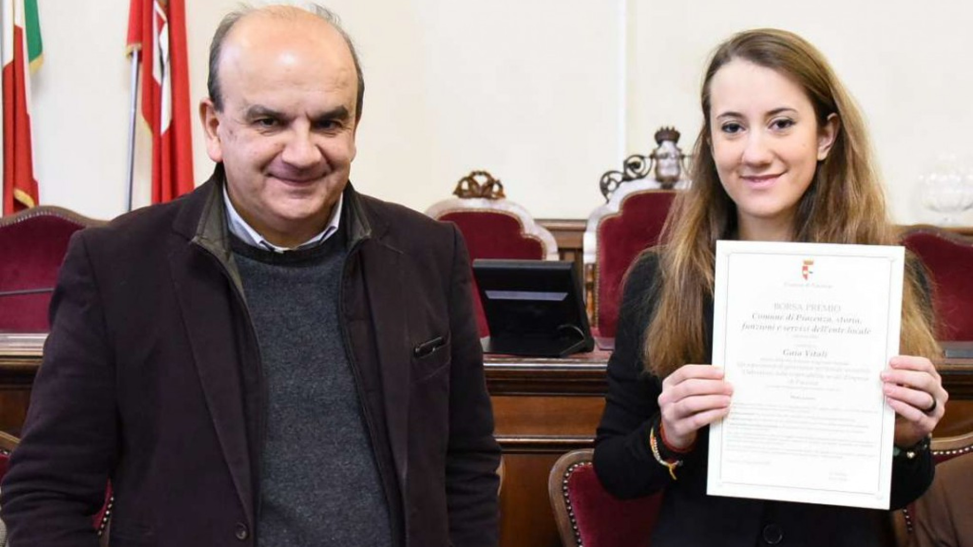 Governance territoriale sostenibile, alla tesi di Gaia Vitali la borsa di studio del Comune