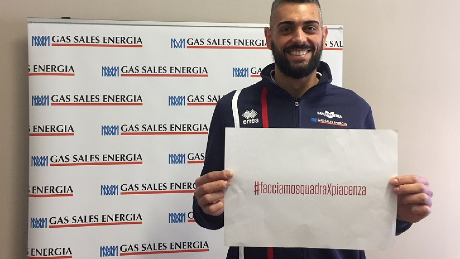 Ecco Sabbi: un acquisto da Superlega. "Qui per riportare in alto Piacenza"