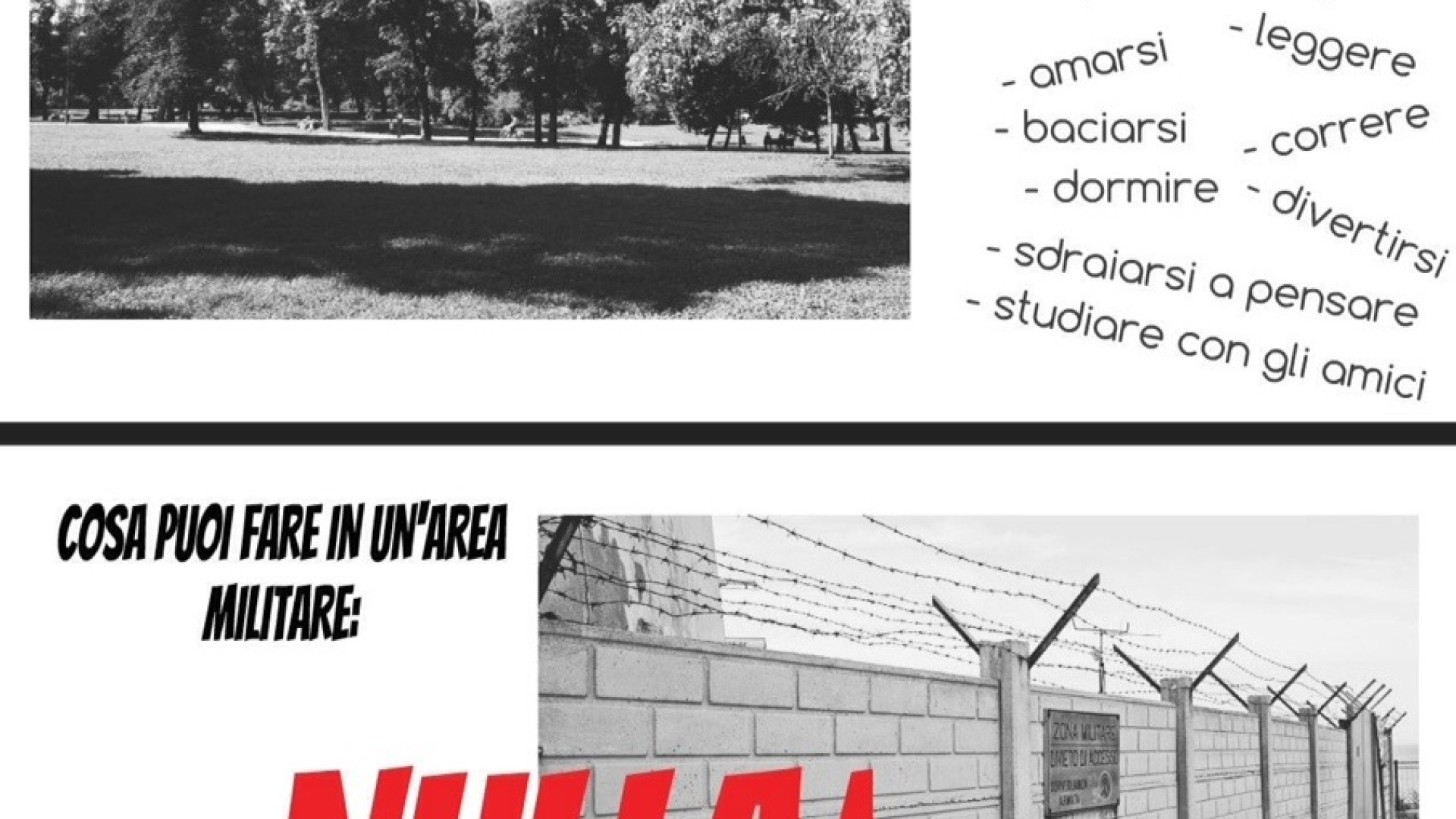 Parco della pertite, domani la catena umana sfila per le vie del centro