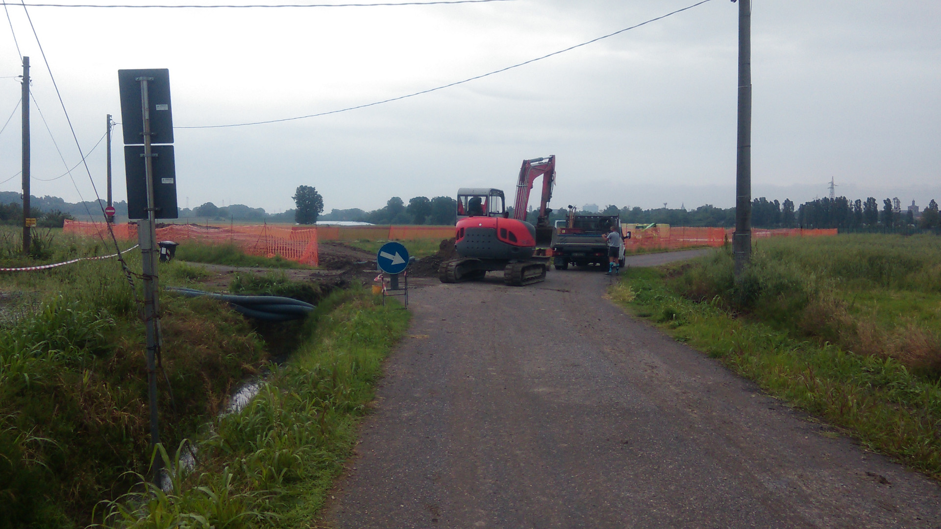 Biogas a Borgotrebbia, ruspe in azione. I cittadini chiamano la Municipale