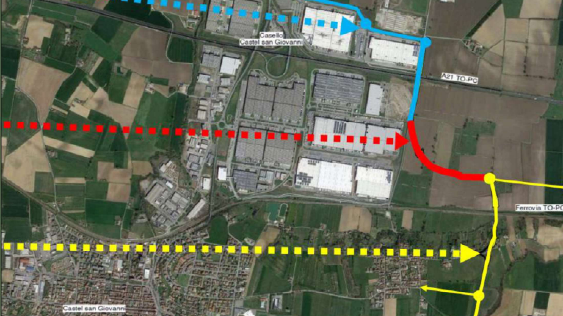 Tangenziale di Castel San Giovanni: "La Logistica faccia lo studio di fattibilità"