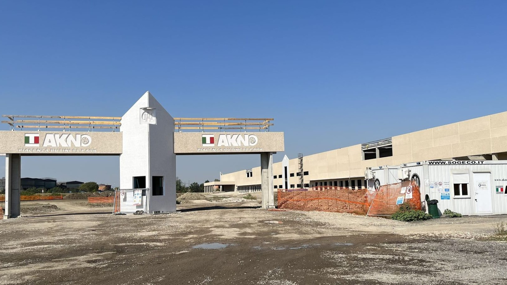 Logistica, a Roncaglia crescea ritmo serrato il nuovo maxi Akno Business Park