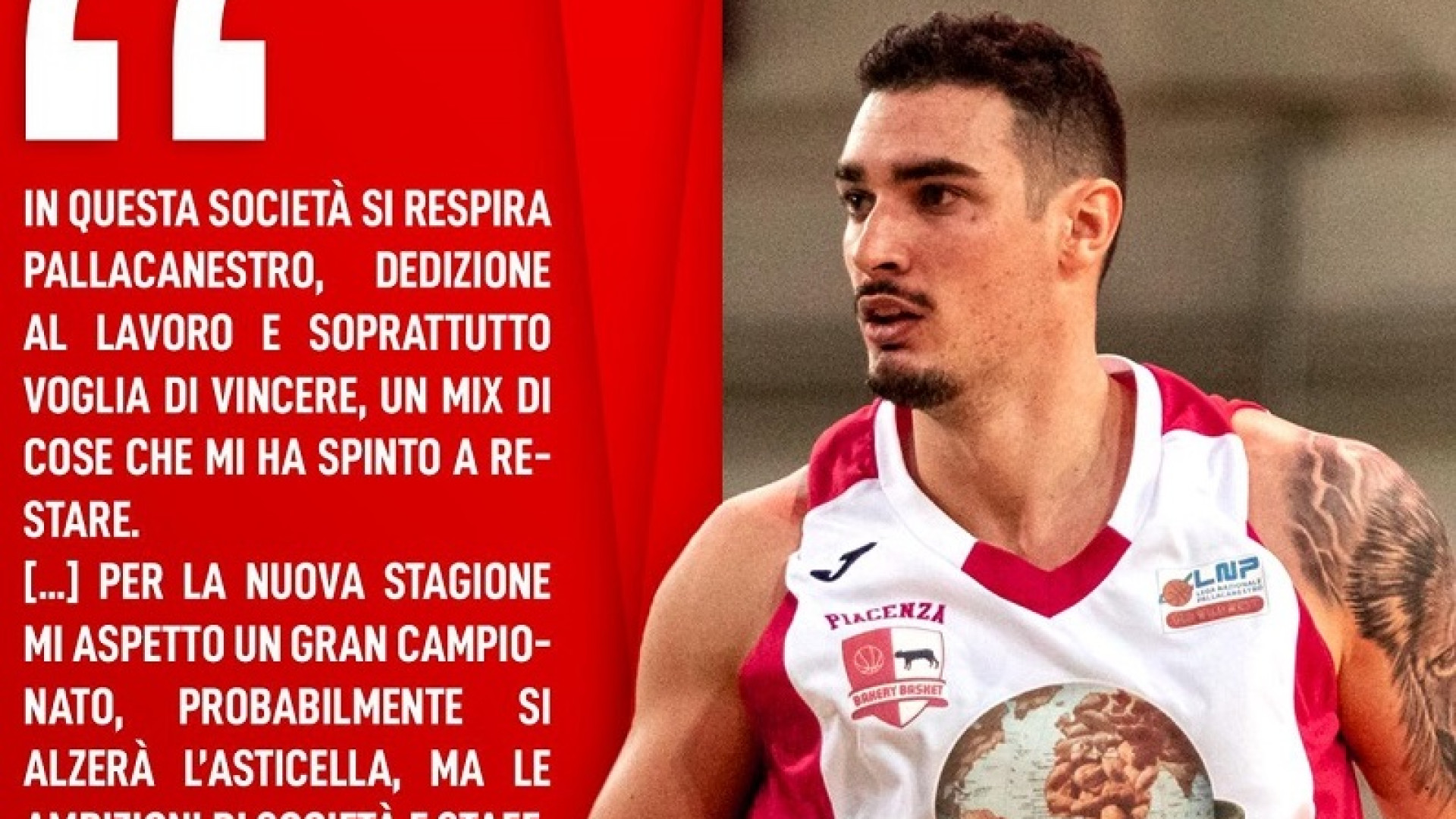 La Bakery conferma Marco Perin: "Mi aspetto un grande campionato"