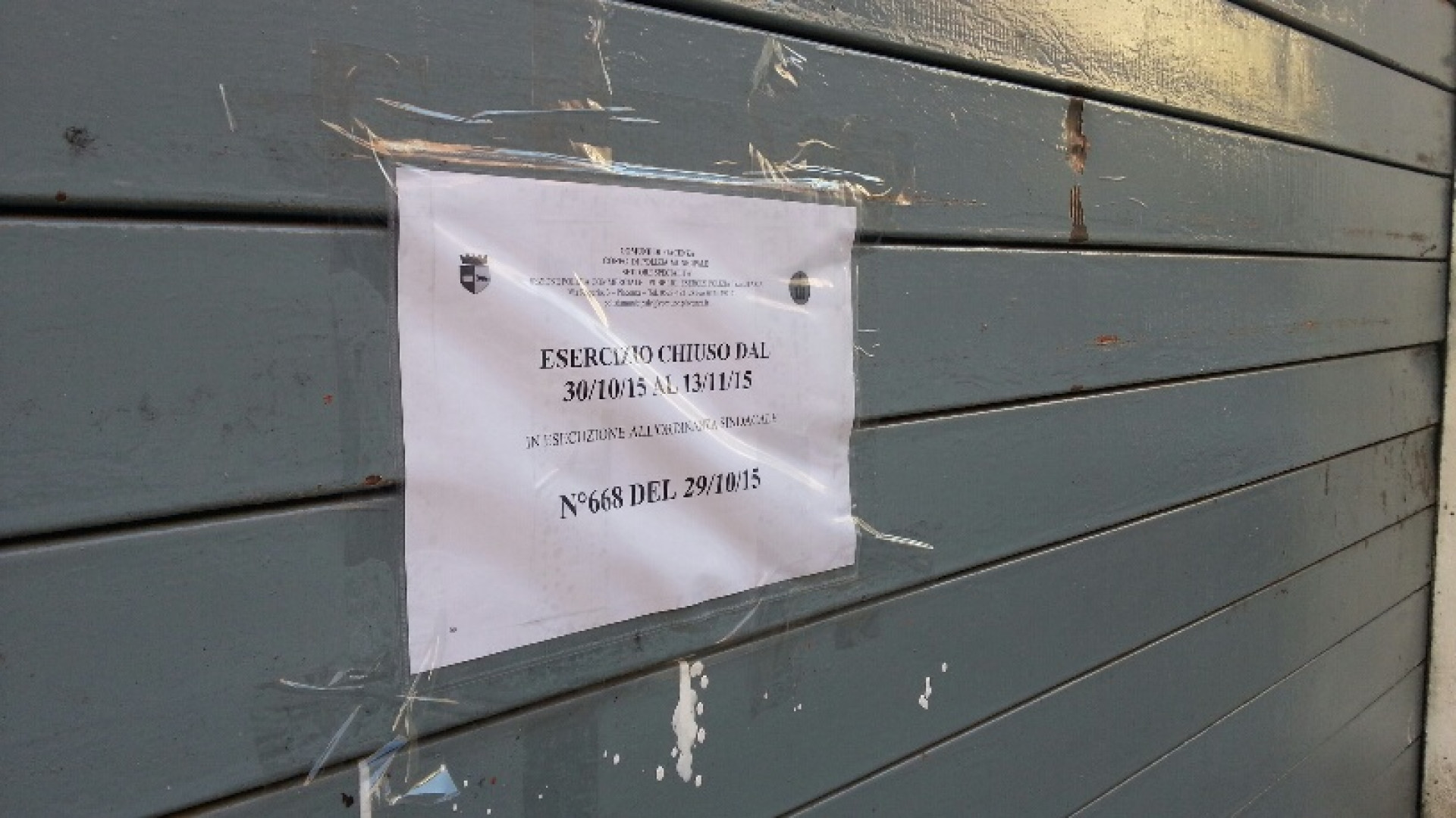 Sicurezza, chiusi tre locali tra via Roma e via Pozzo