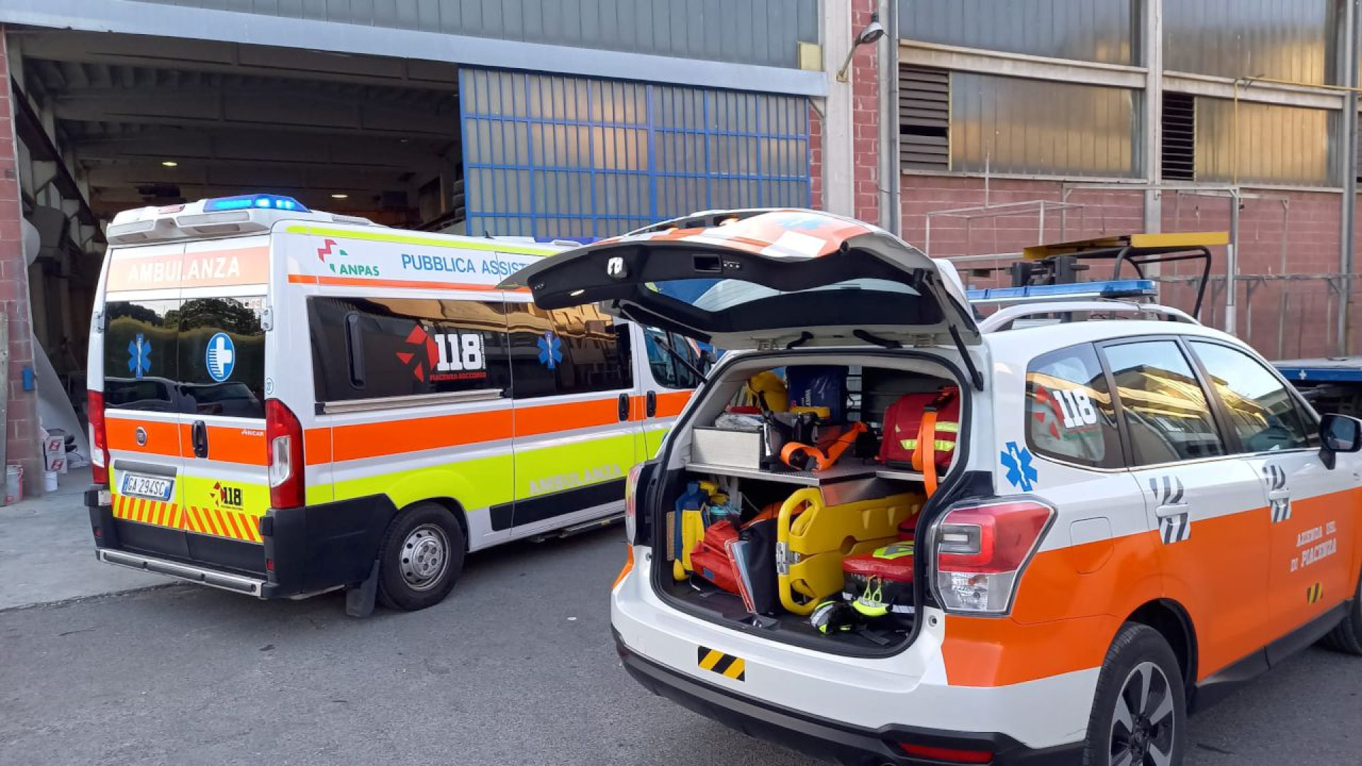 Infortunio sul lavoro a Roncovero di Bettola. Ferito a Parma in eliambulanza