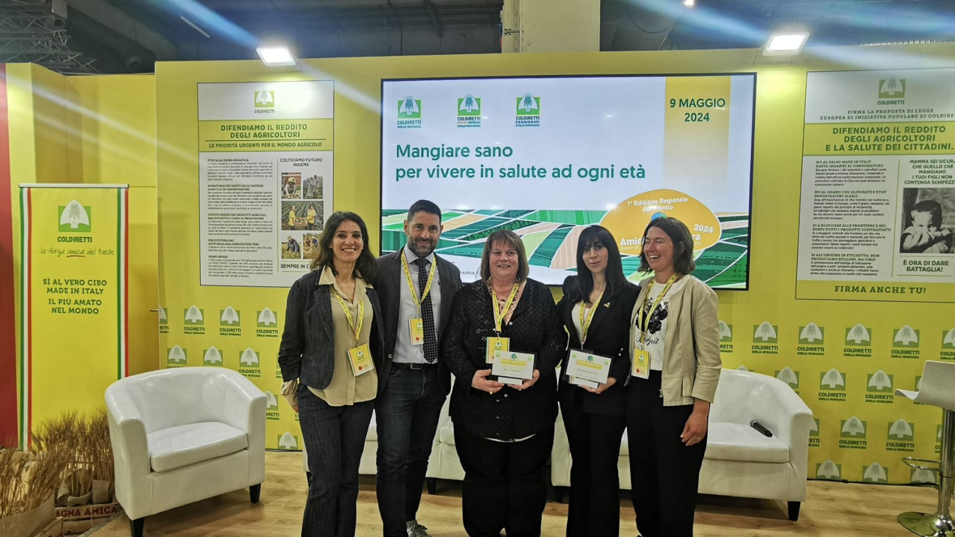 L'innovazione in agricoltura parla piacentino: Maria Grazia Moia premiata a Cibus